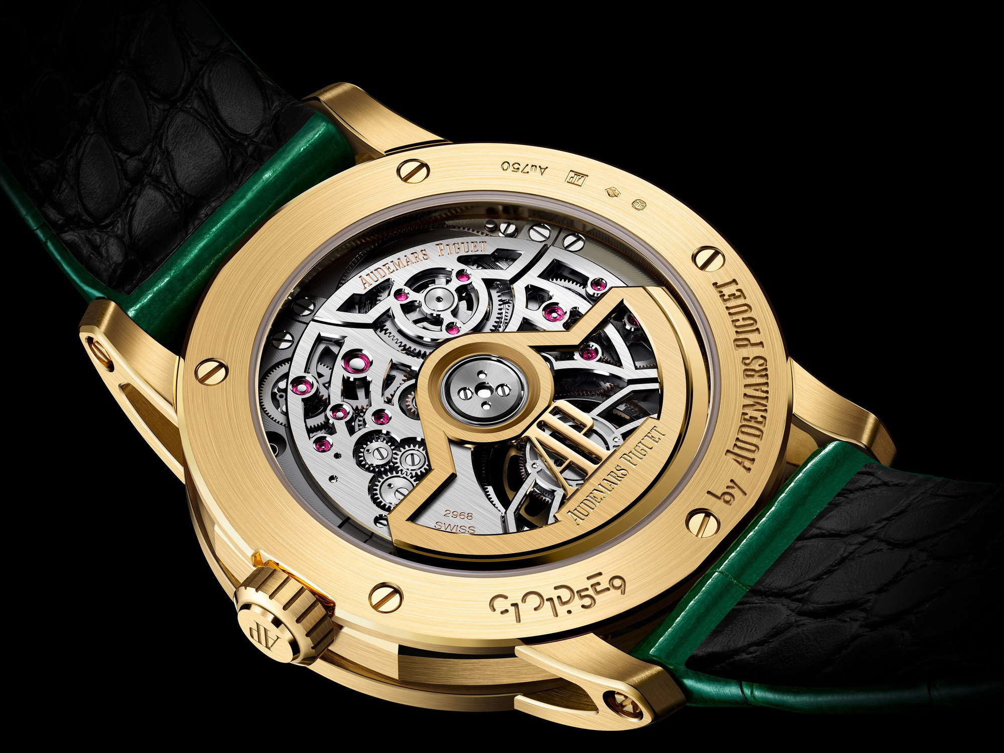 Code 11.59 by Audemars Piguet Selfwinding Flying Tourbillon 38 Malachite — view 2