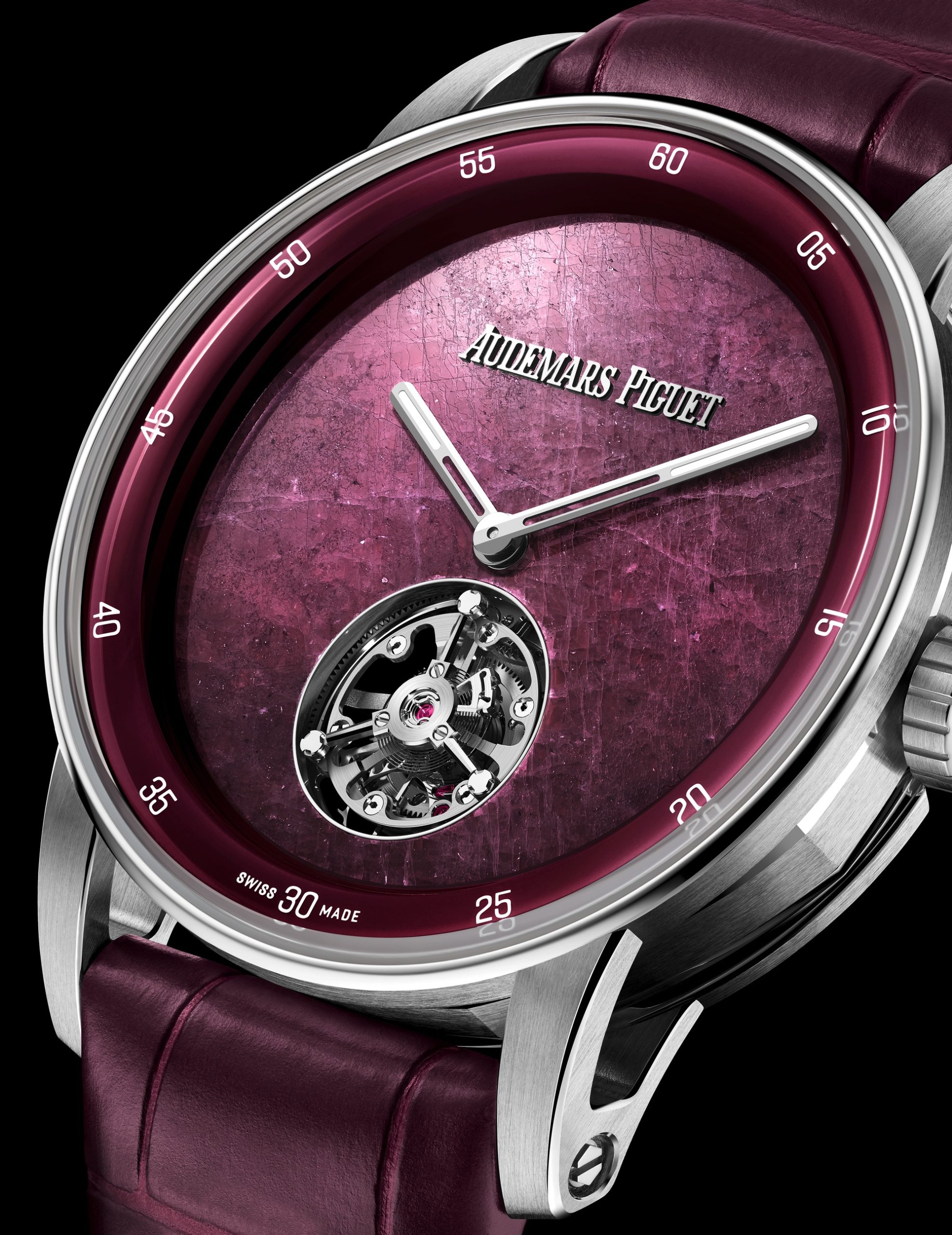 Code 11.59 by Audemars Piguet Selfwinding Flying Tourbillon 38 Ruby Root — view 3