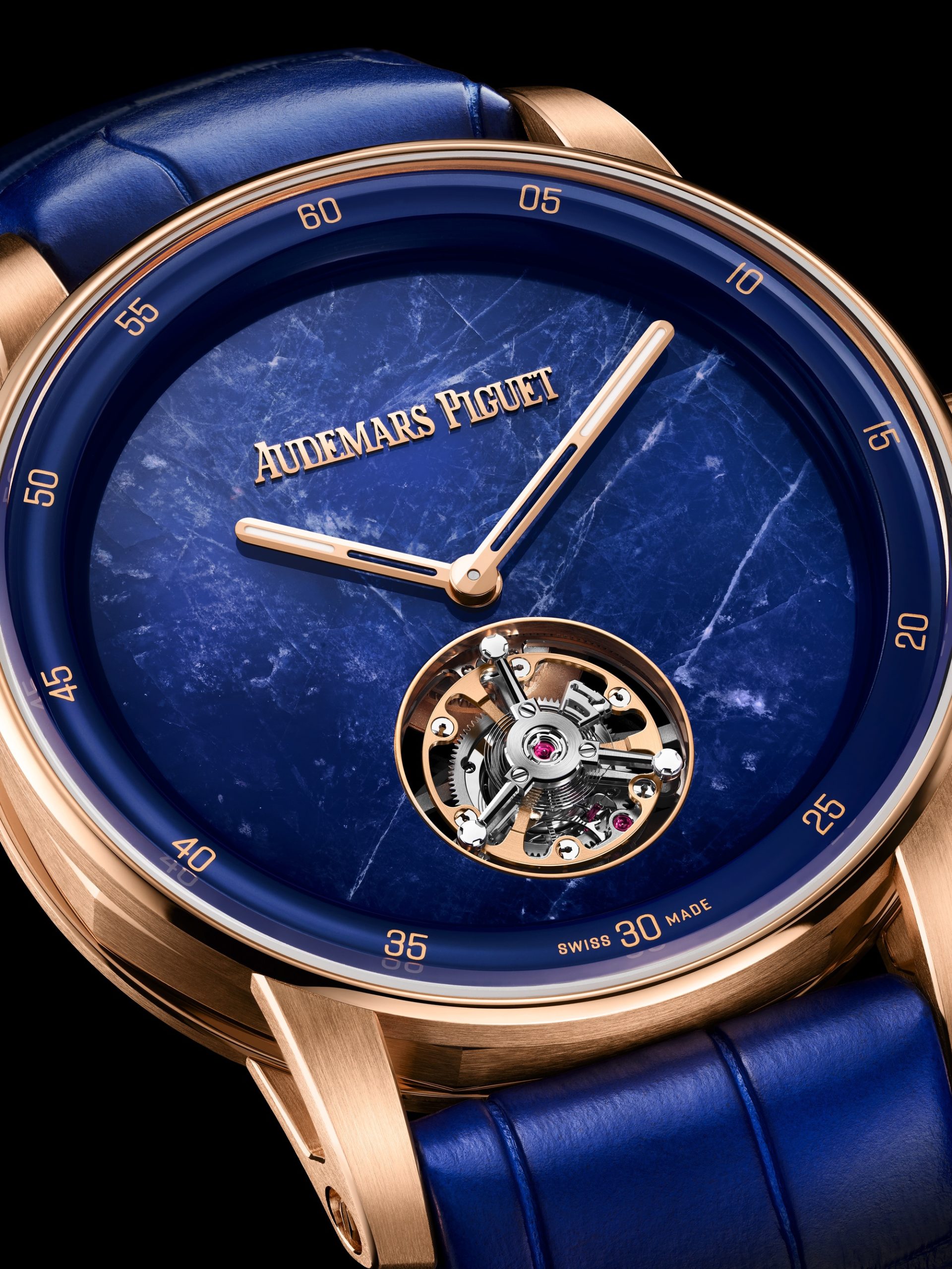 Code 11.59 by Audemars Piguet Selfwinding Flying Tourbillon 38 Sodalite — view 2
