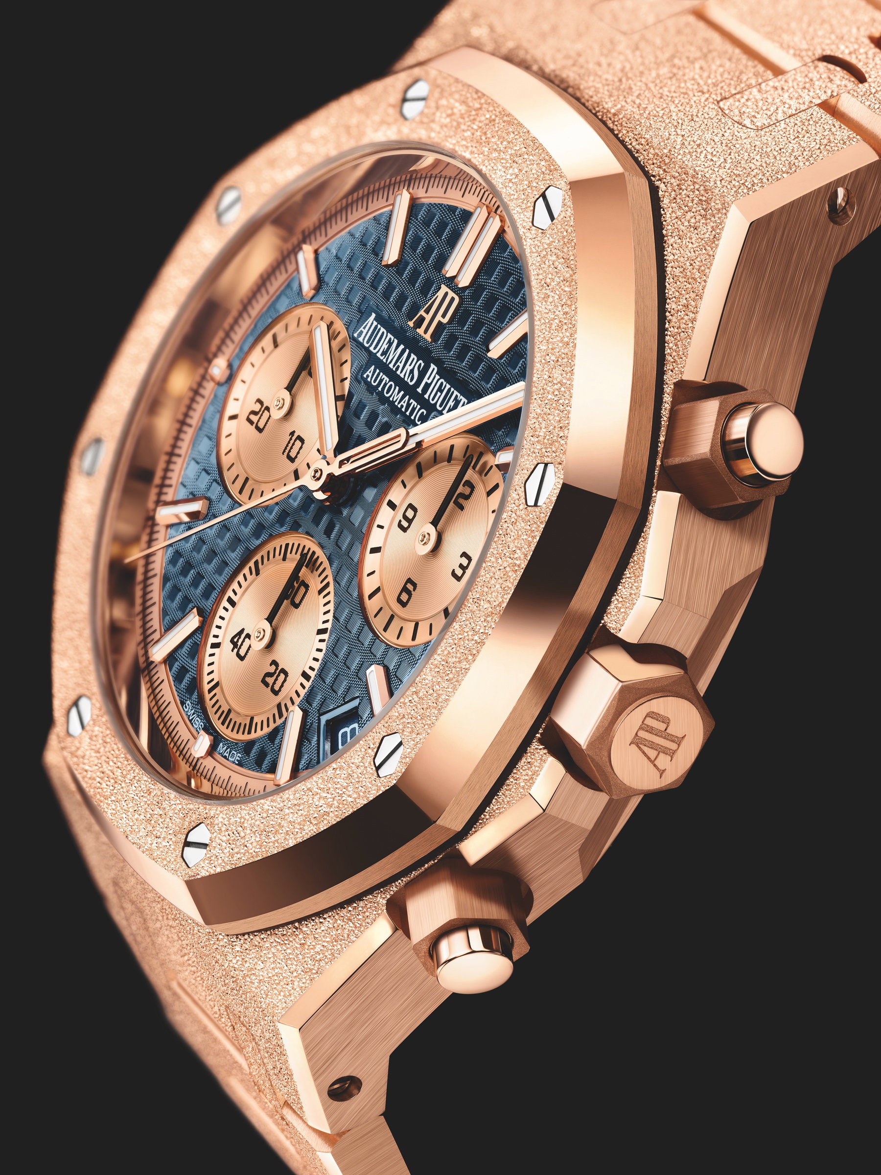 Royal Oak Frosted Gold Selfwinding Chronograph — view 3