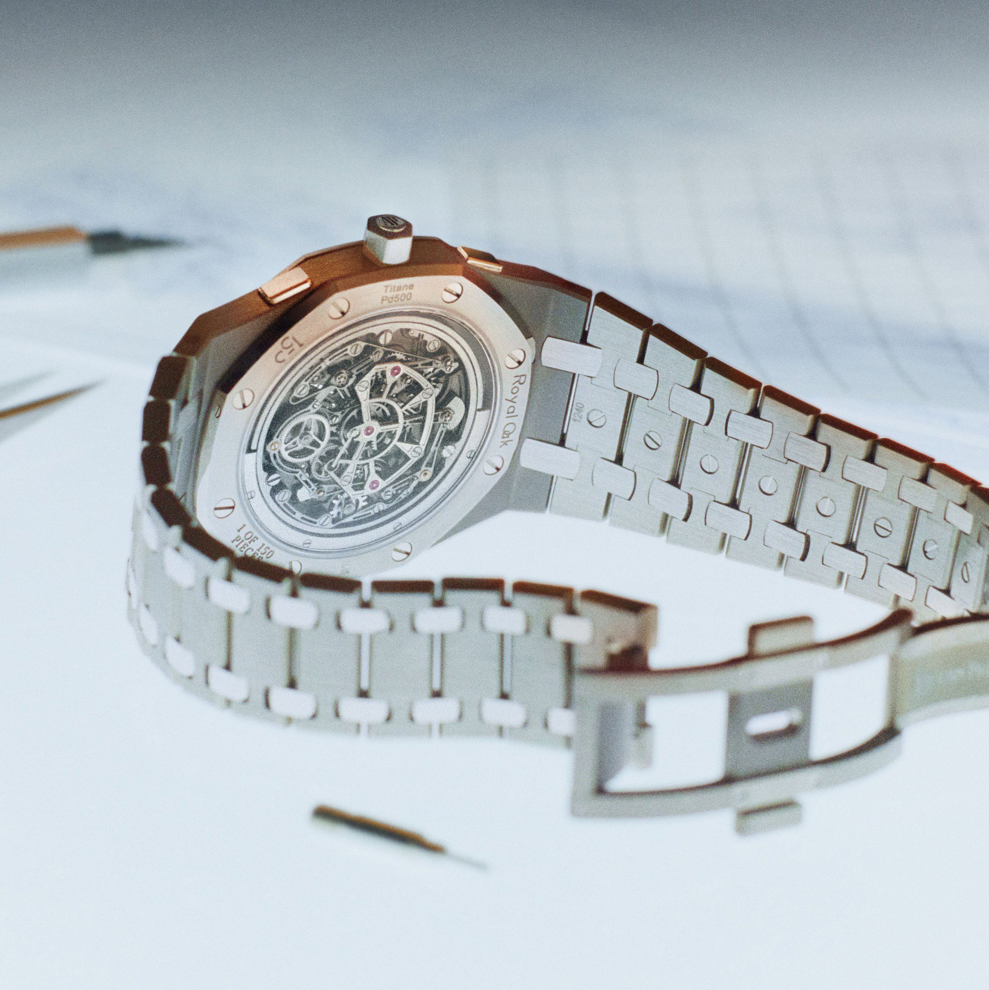 Royal Oak “Jumbo” Extra-Thin Selfwinding Flying Tourbillon Chronograph RD#5 — view 6