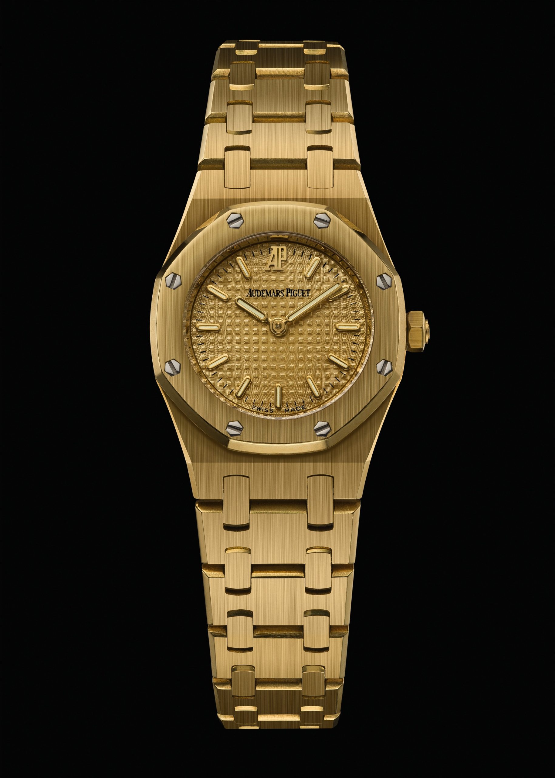 Royal Oak Mini Frosted Gold Quartz 23 — view 3