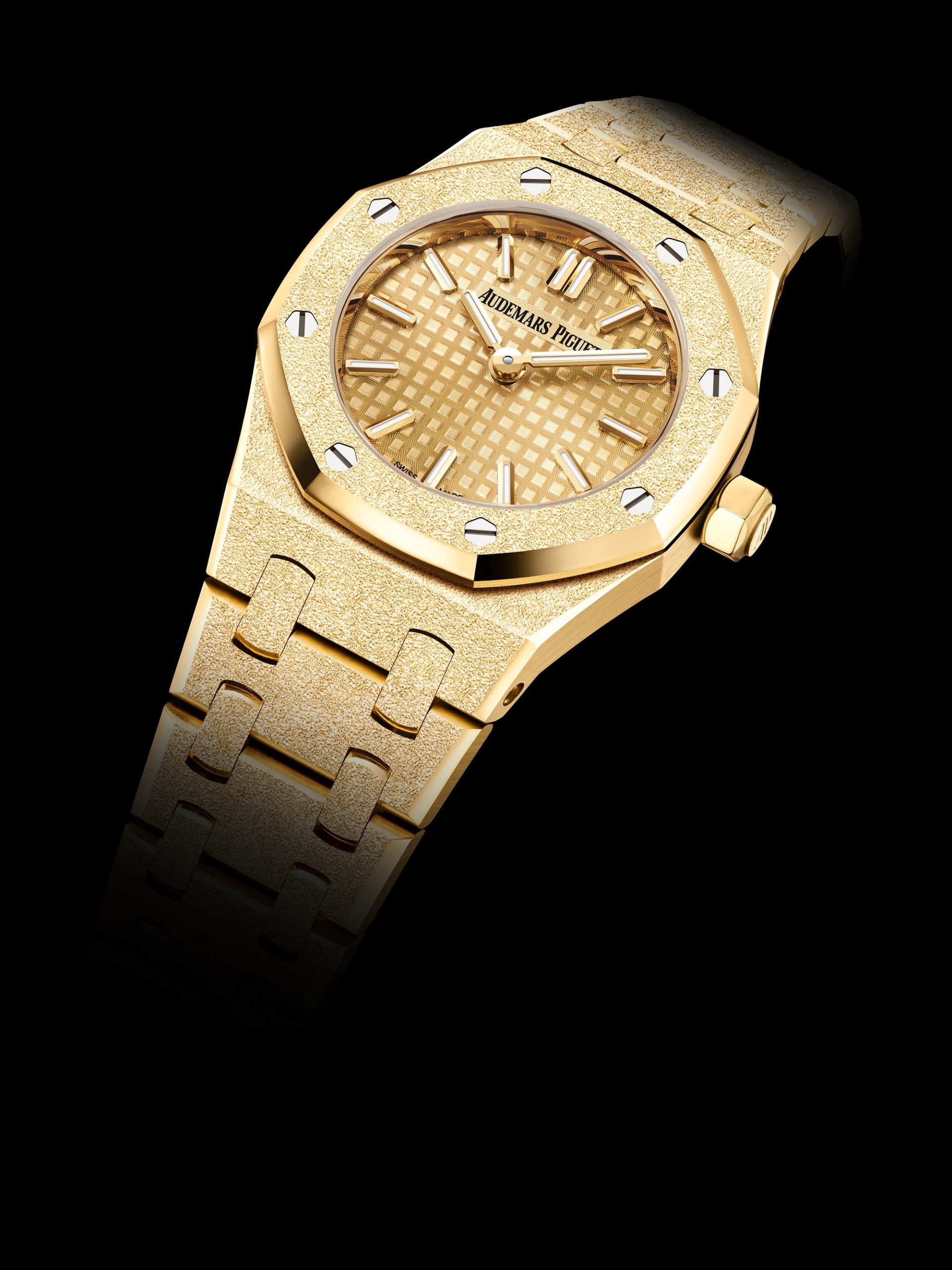 Royal Oak Mini Frosted Gold Quartz 23 — view 5