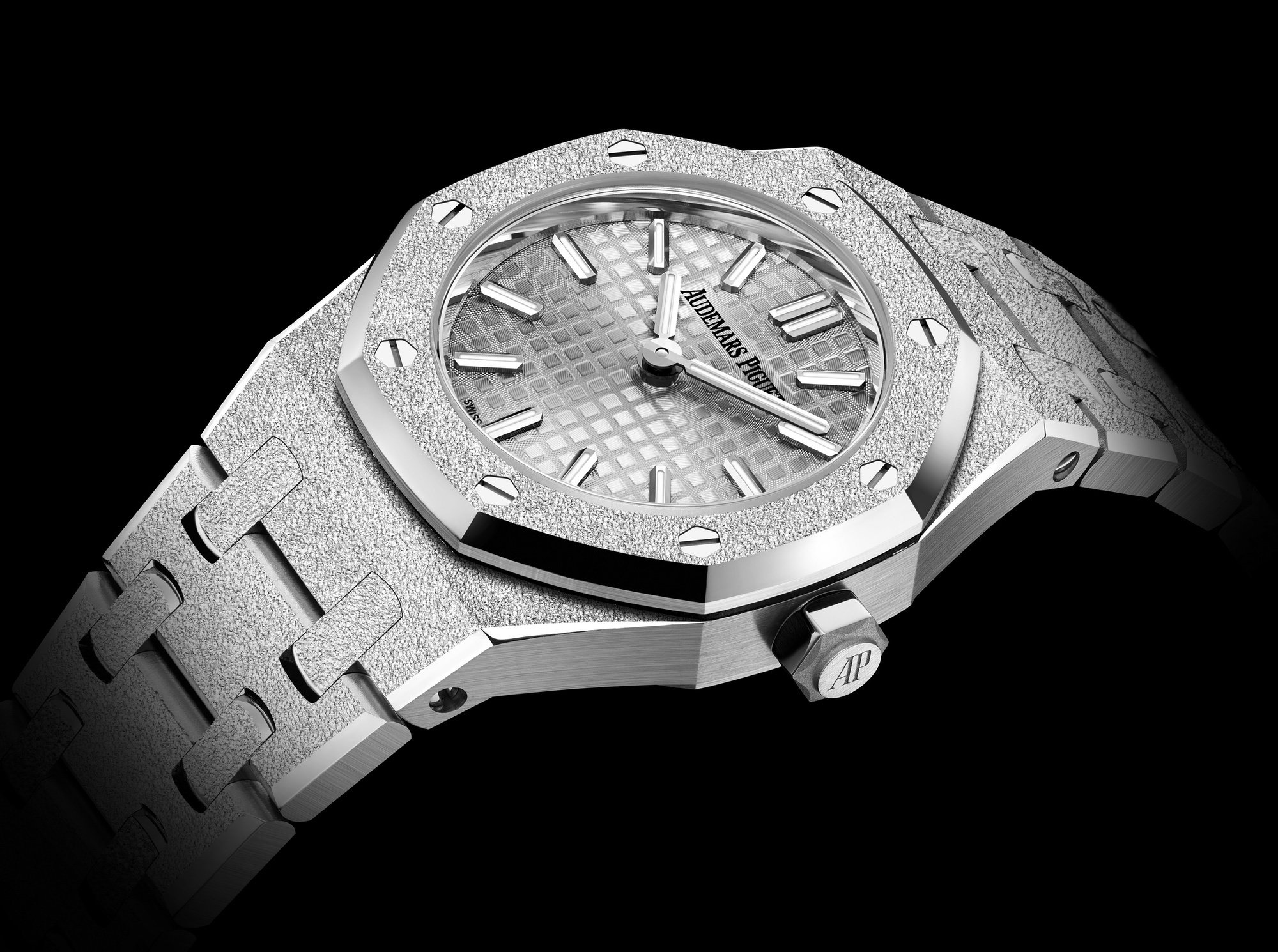 Royal Oak Mini Frosted Gold Quartz 23 — view 2