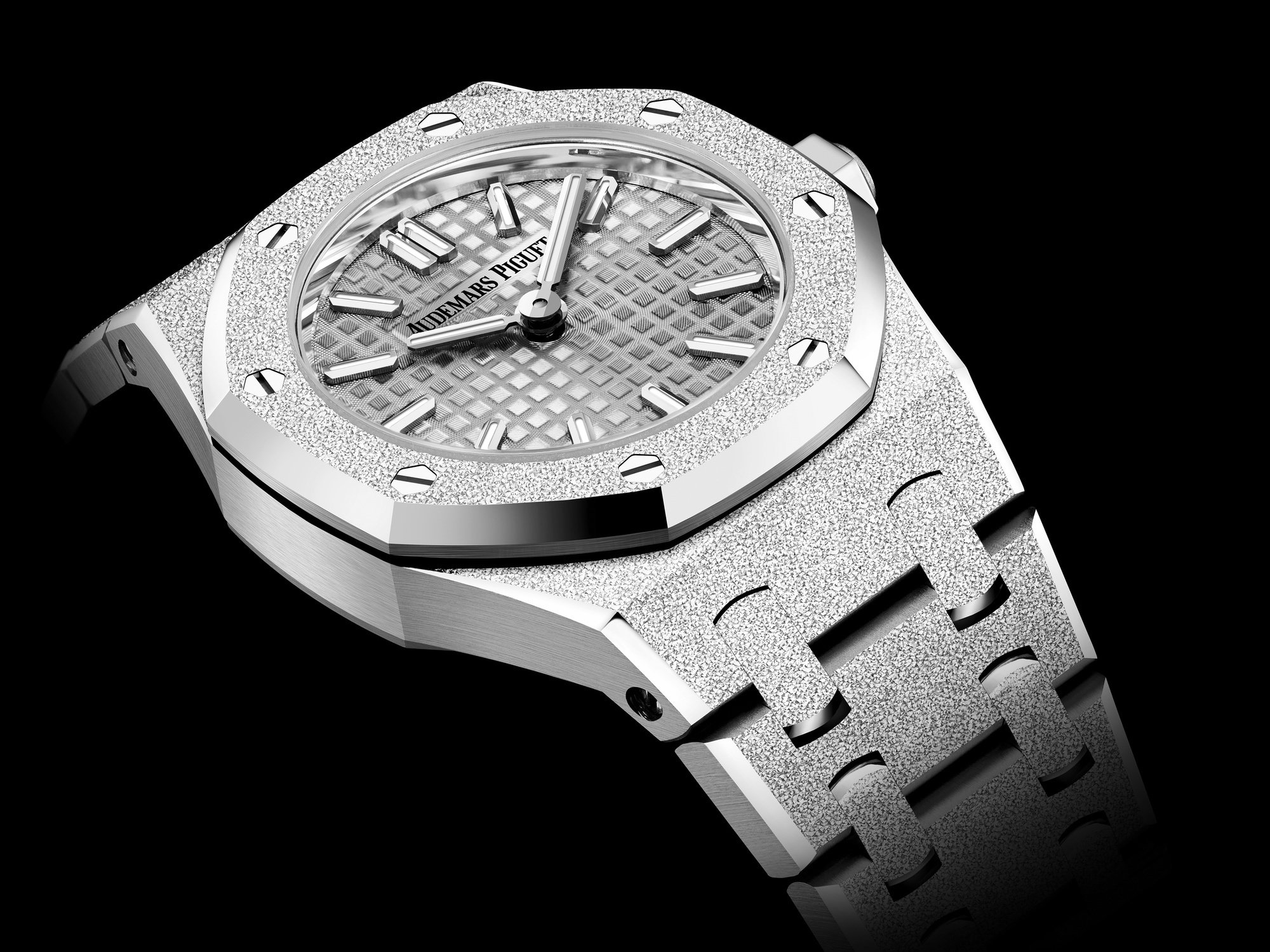 Royal Oak Mini Frosted Gold Quartz 23 — view 4