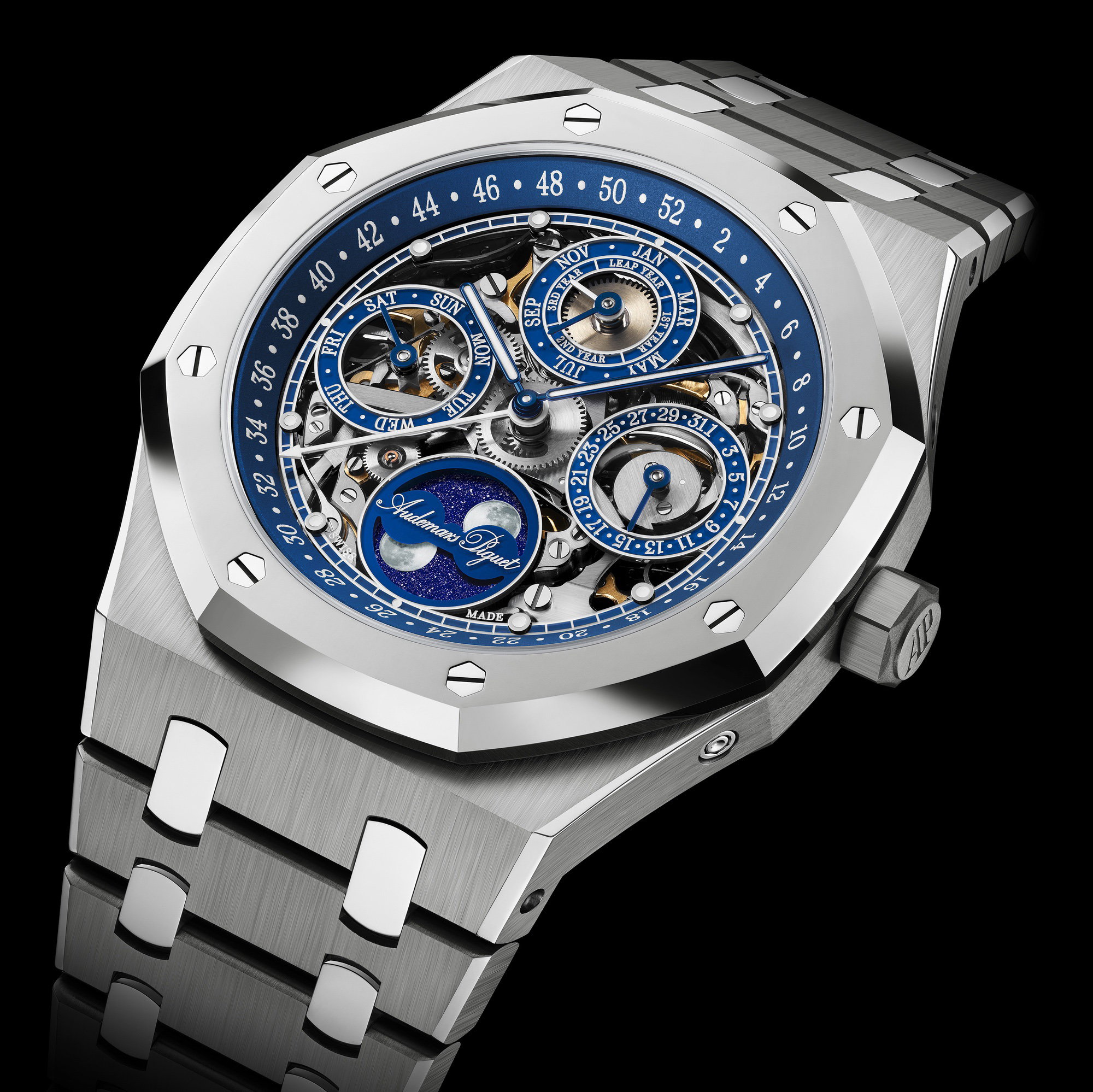 Royal Oak Perpetual Calendar “150th Anniversary” Openworked 41 — view 3