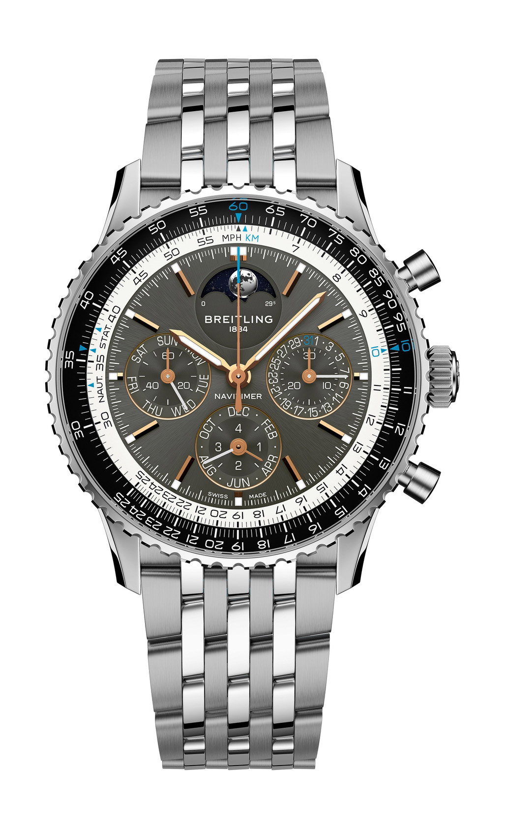Navitimer B19 Chronograph 43 Perpetual Calendar — view 9