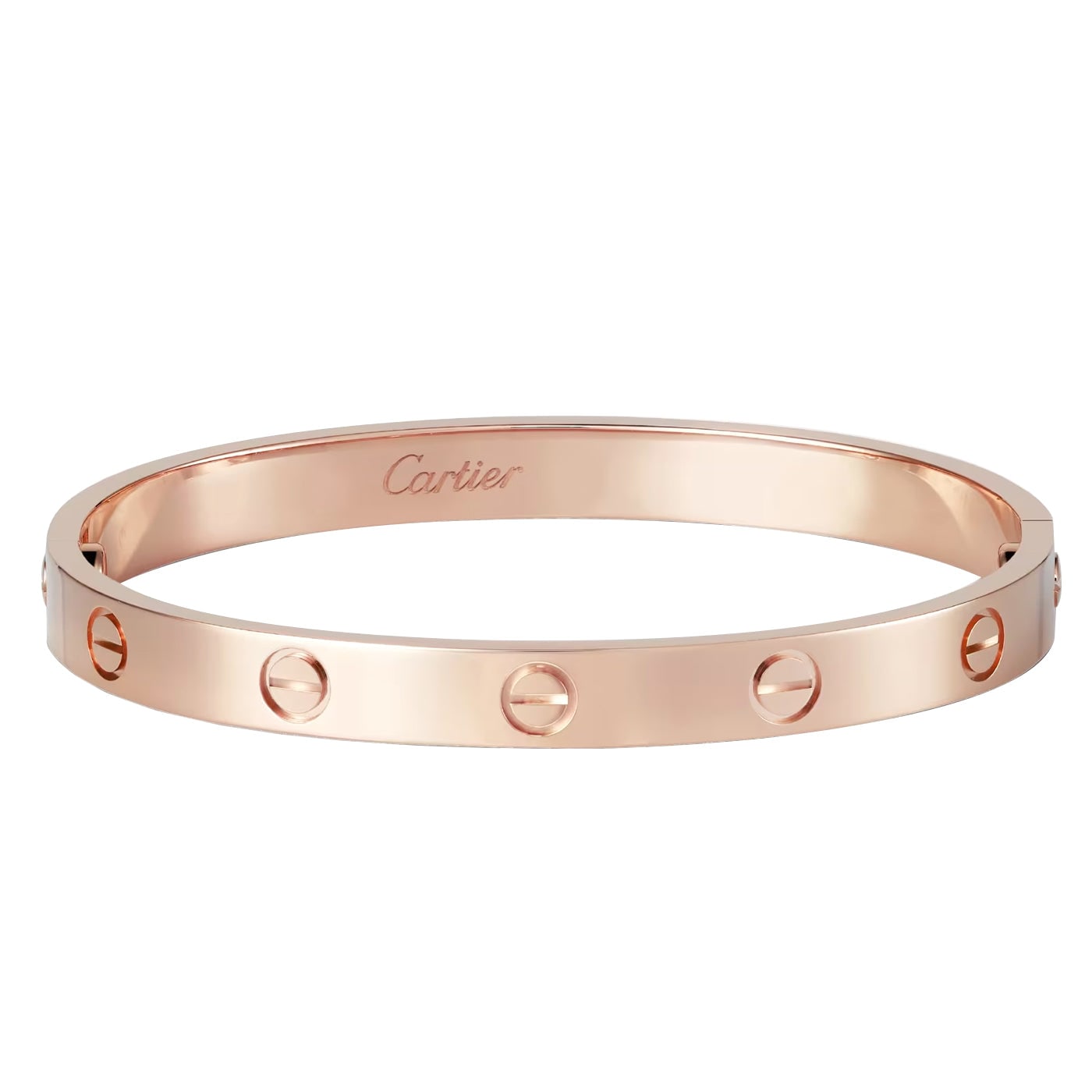 Cartier Love Bracelet 18K Rose Gold with Screwdriver — view 3