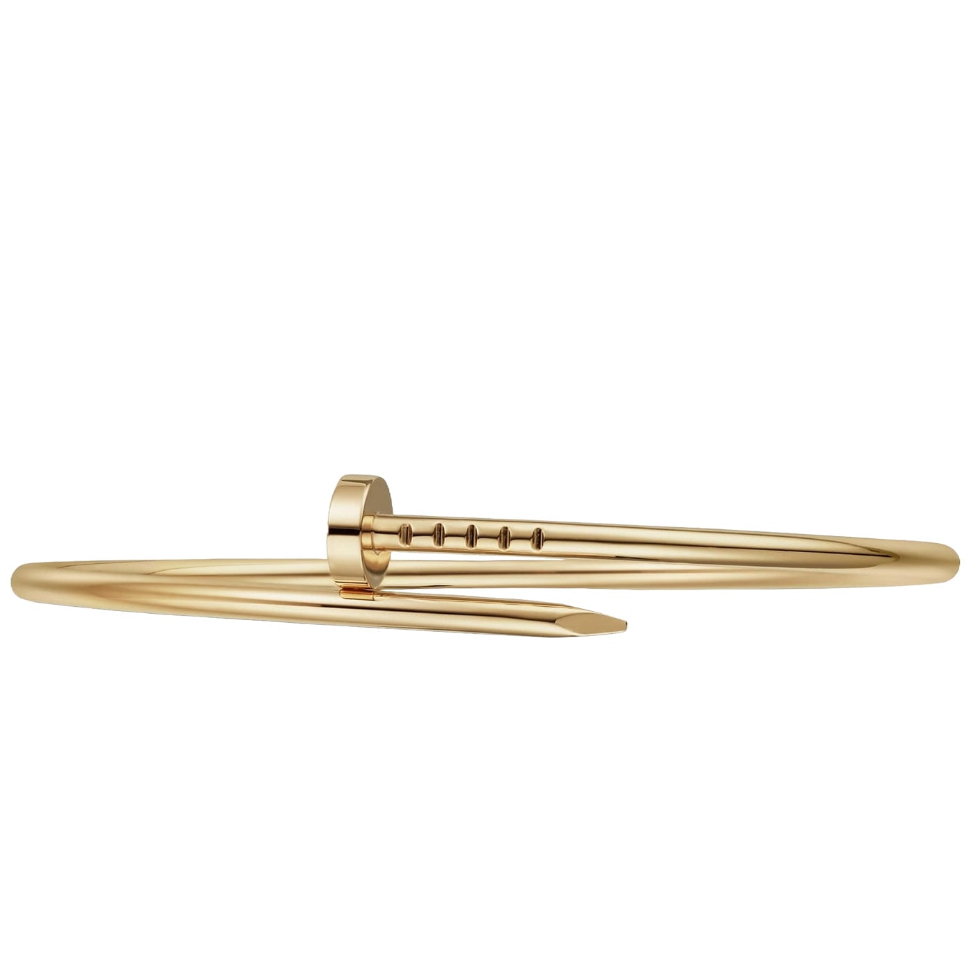 Cartier Juste Un Clou Nail Bracelet Bangle Small Model 18K Yellow Gold — view 4