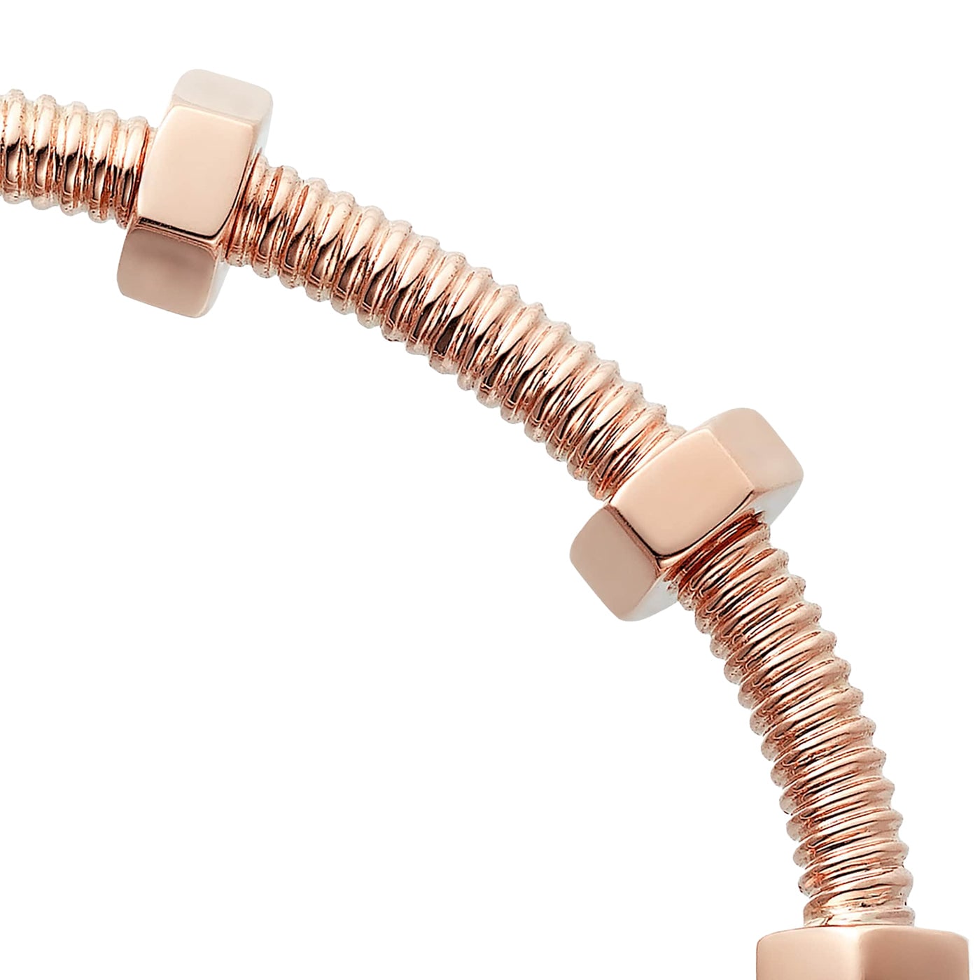 Cartier Écrou de Cartier Bracelet 18K Rose Gold Bangle — view 3