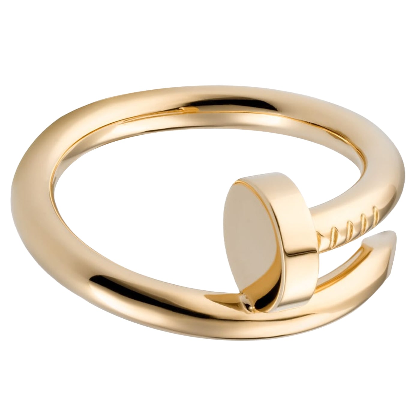 Cartier Juste Un Clou Classic Model Nail Ring Yellow Gold — view 3