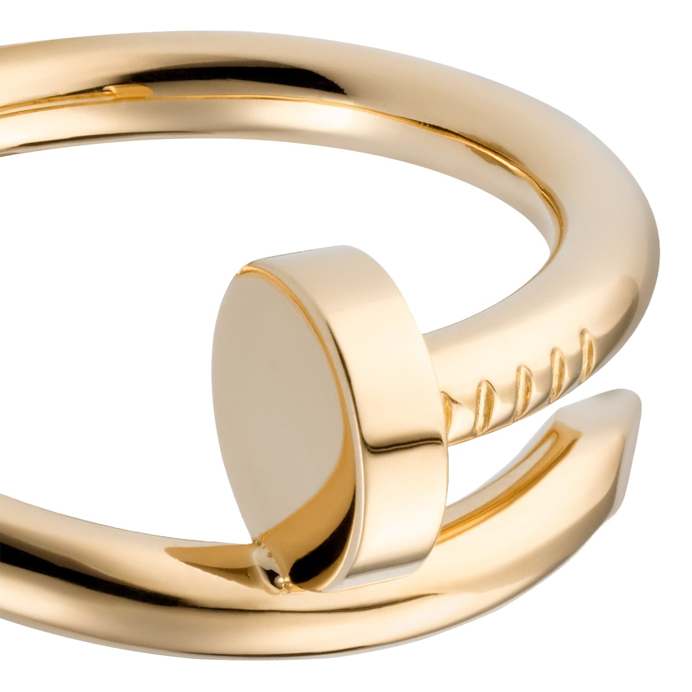 Cartier Juste Un Clou Classic Model Nail Ring Yellow Gold — view 4