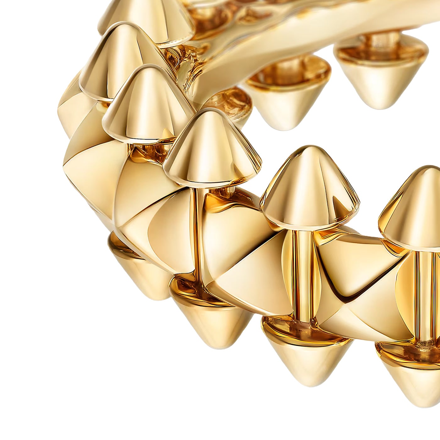 Cartier Clash de Cartier Medium Model Ring 18K Yellow Gold — view 4