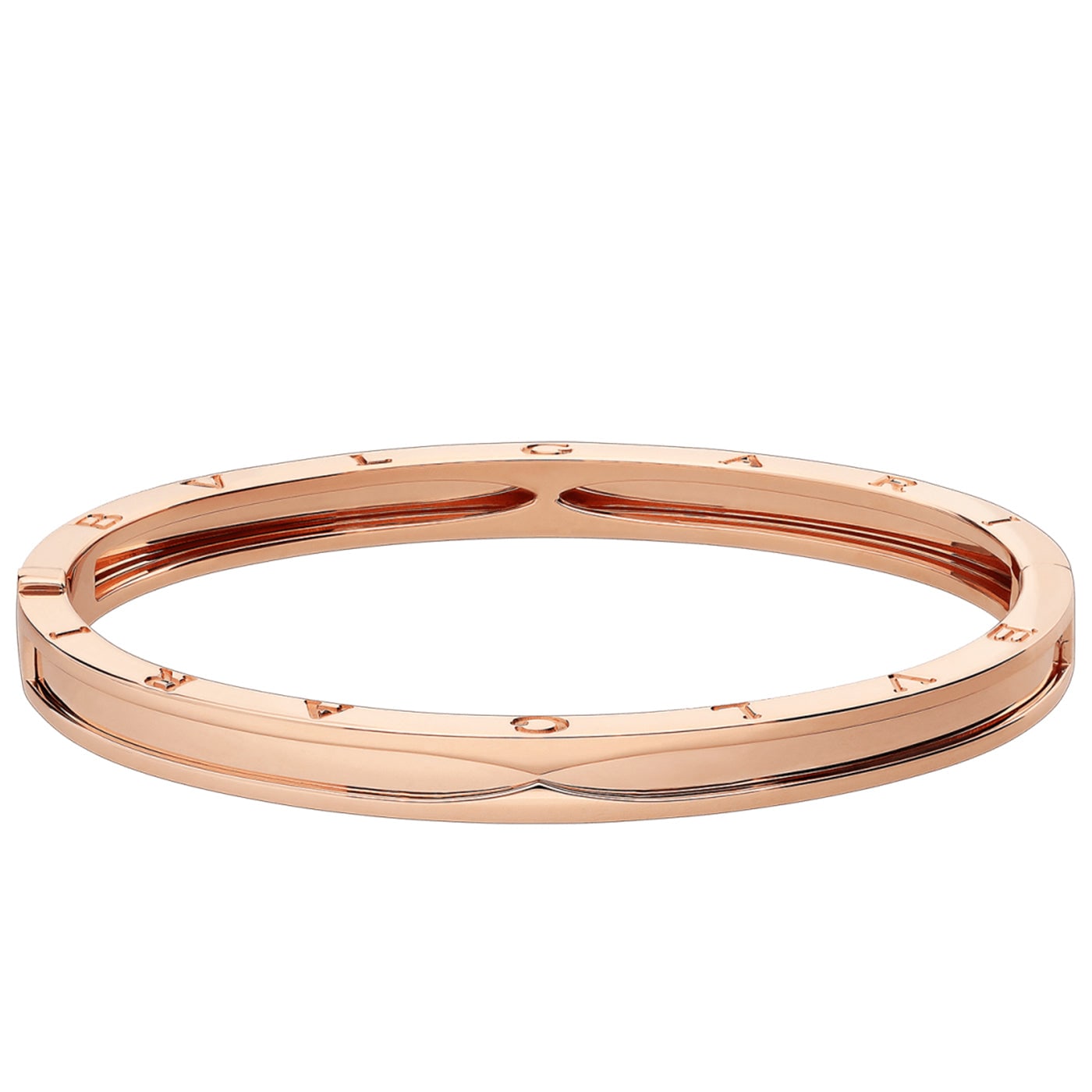 Bulgari B.zero1 Bracelet 18K Rose Gold Bangle — view 4