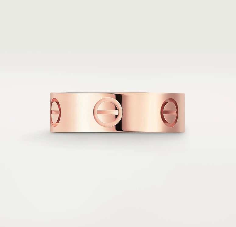 Cartier Love Ring Rose Gold Classic — view 4