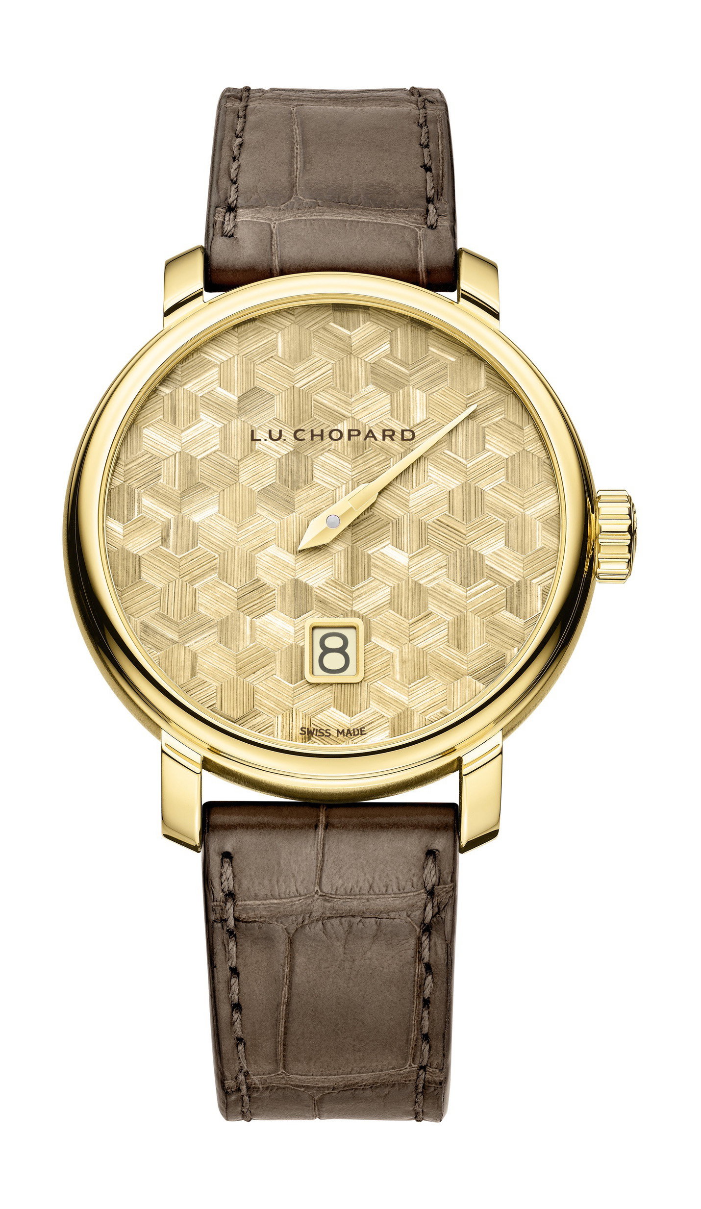 L.U.C Quattro Spirit 25 - Straw Marquetry Edition