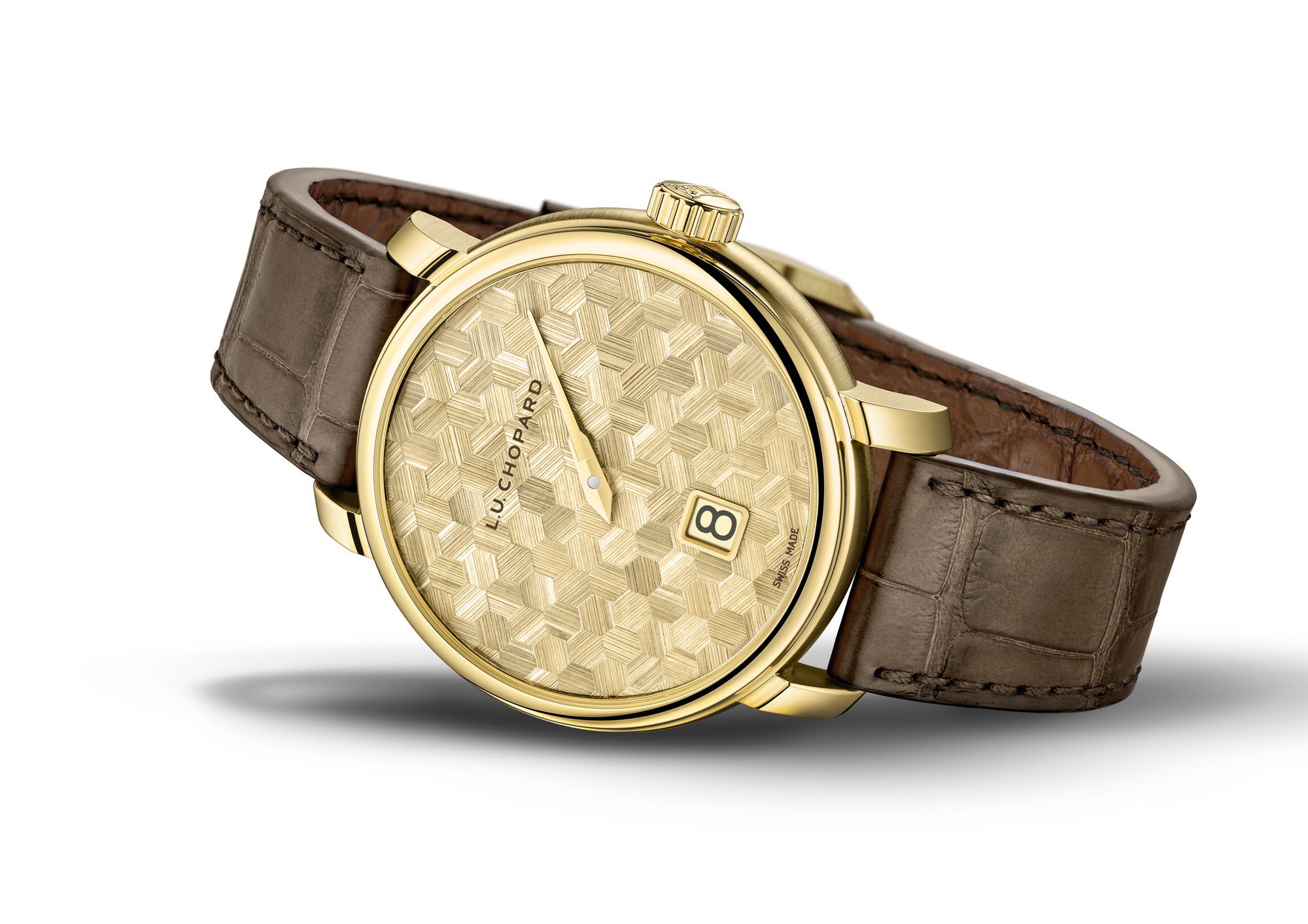 L.U.C Quattro Spirit 25 - Straw Marquetry Edition — view 2