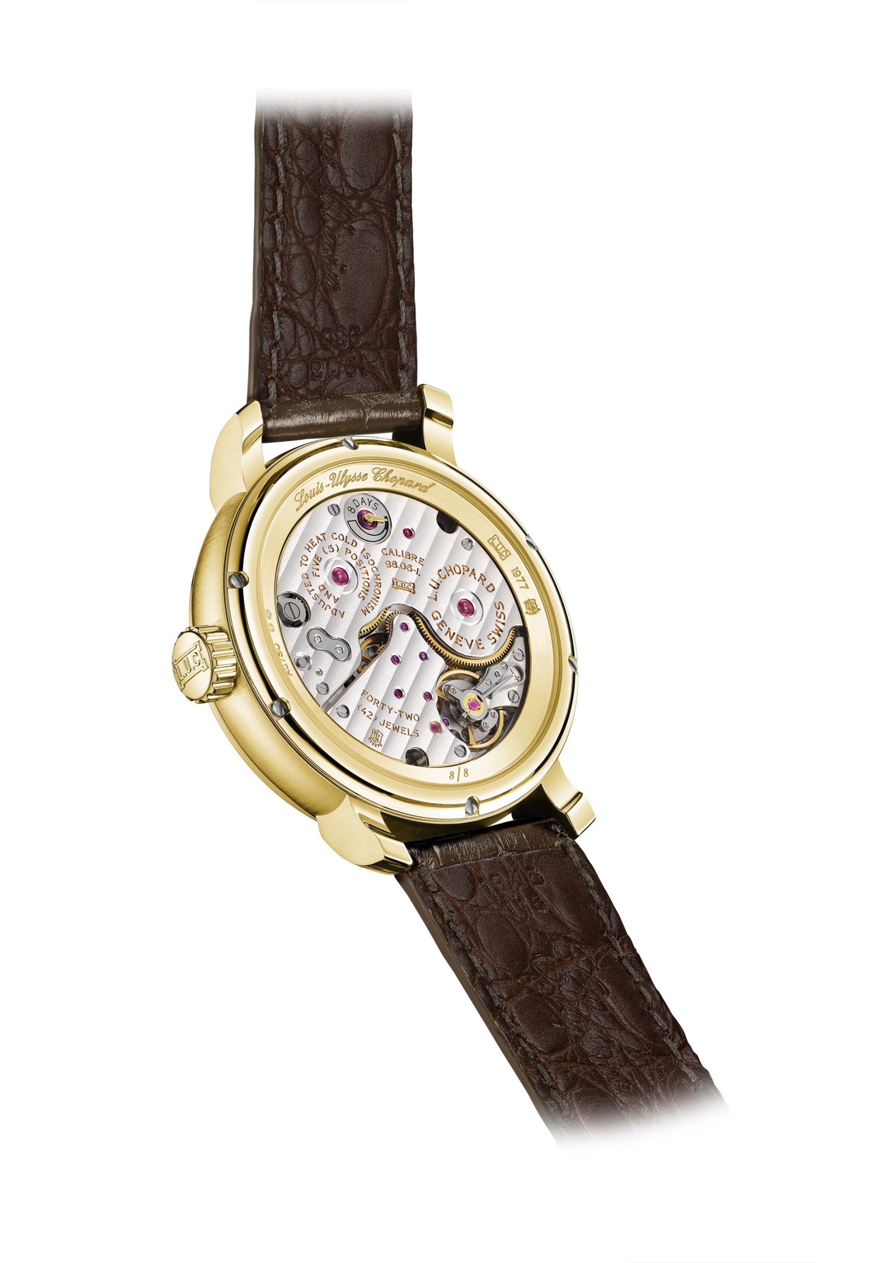 L.U.C Quattro Spirit 25 - Straw Marquetry Edition — view 4