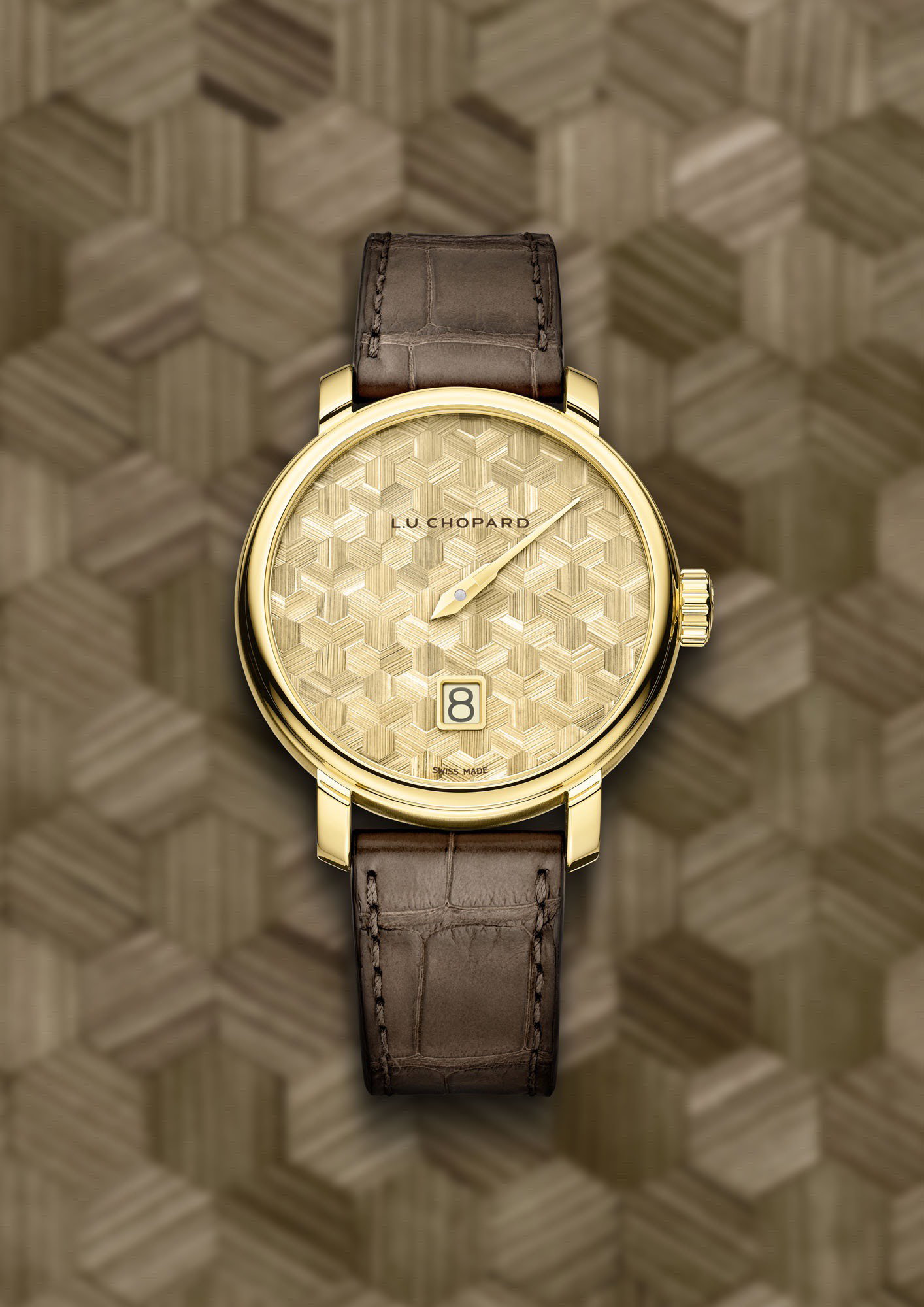 L.U.C Quattro Spirit 25 - Straw Marquetry Edition — view 5