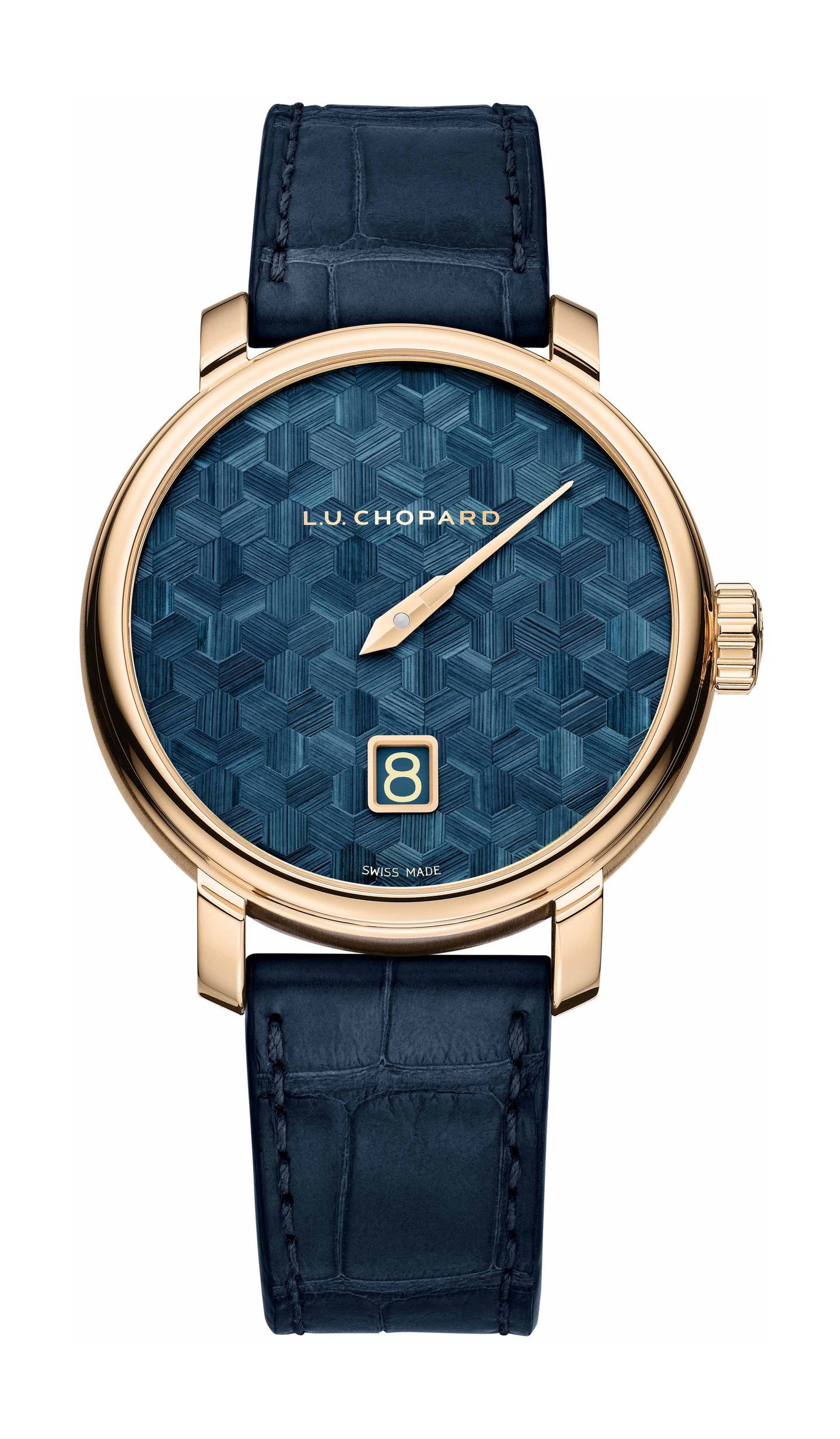 L.U.C Quattro Spirit 25 - Straw Marquetry Edition