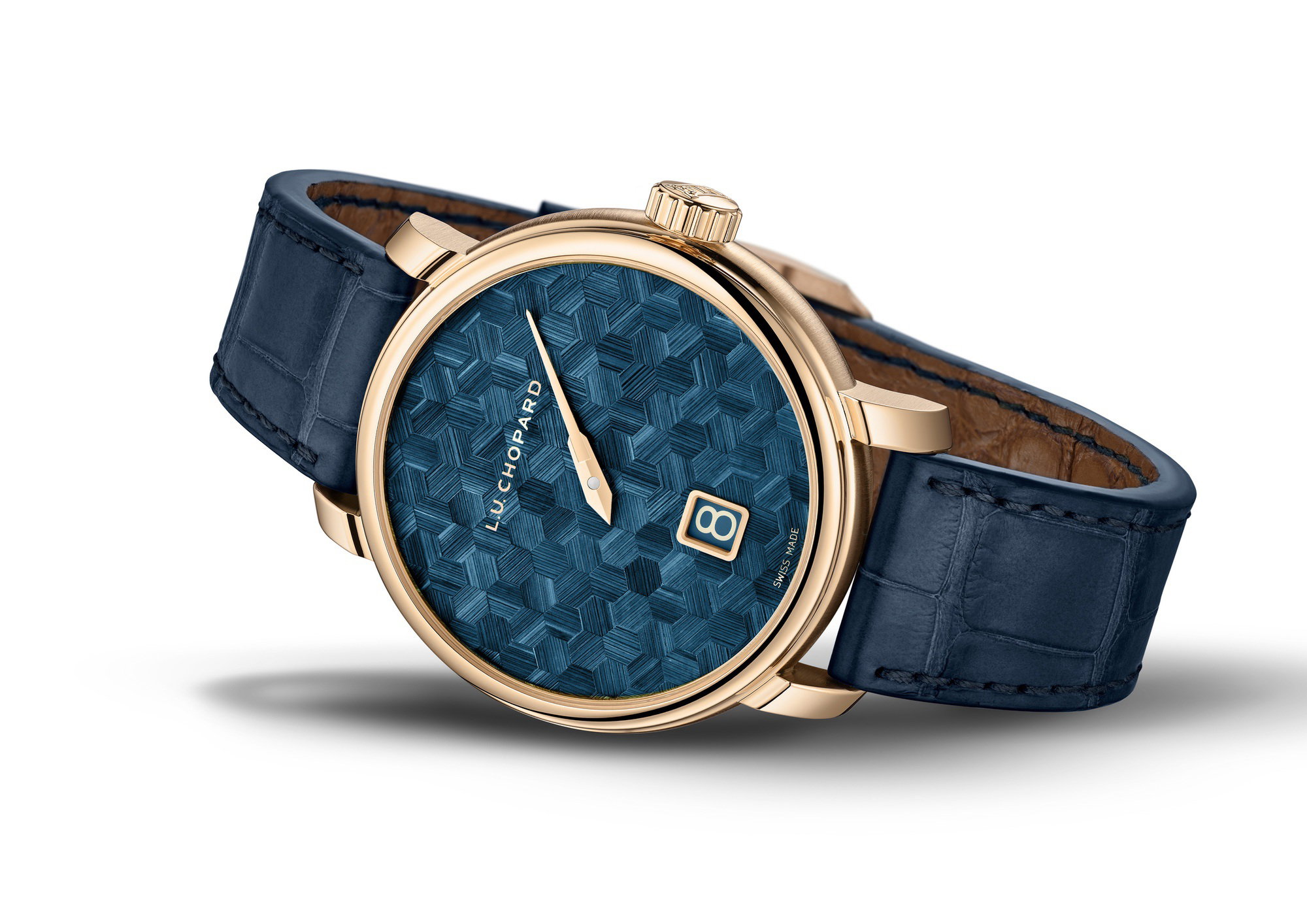 L.U.C Quattro Spirit 25 - Straw Marquetry Edition — view 2