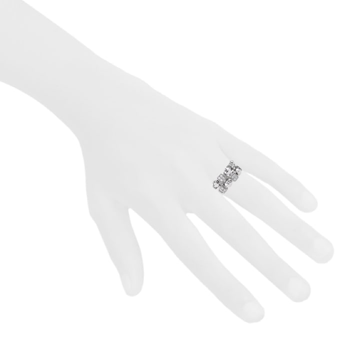 Bulgari Lucéa ring in white gold and diamonds — view 3
