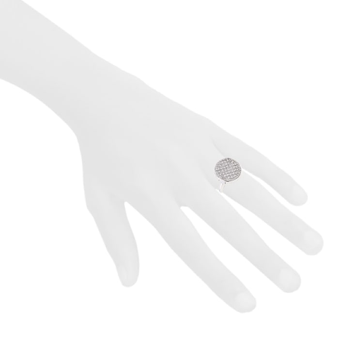 Fred Secret Kate Moss ring in white gold and diamonds — view 4
