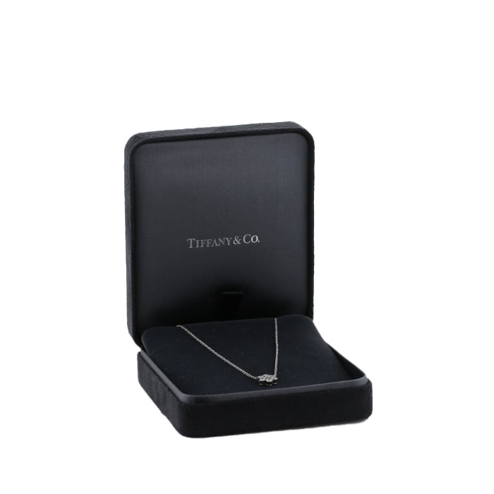 Tiffany & Co necklace in platinium and diamonds — view 4