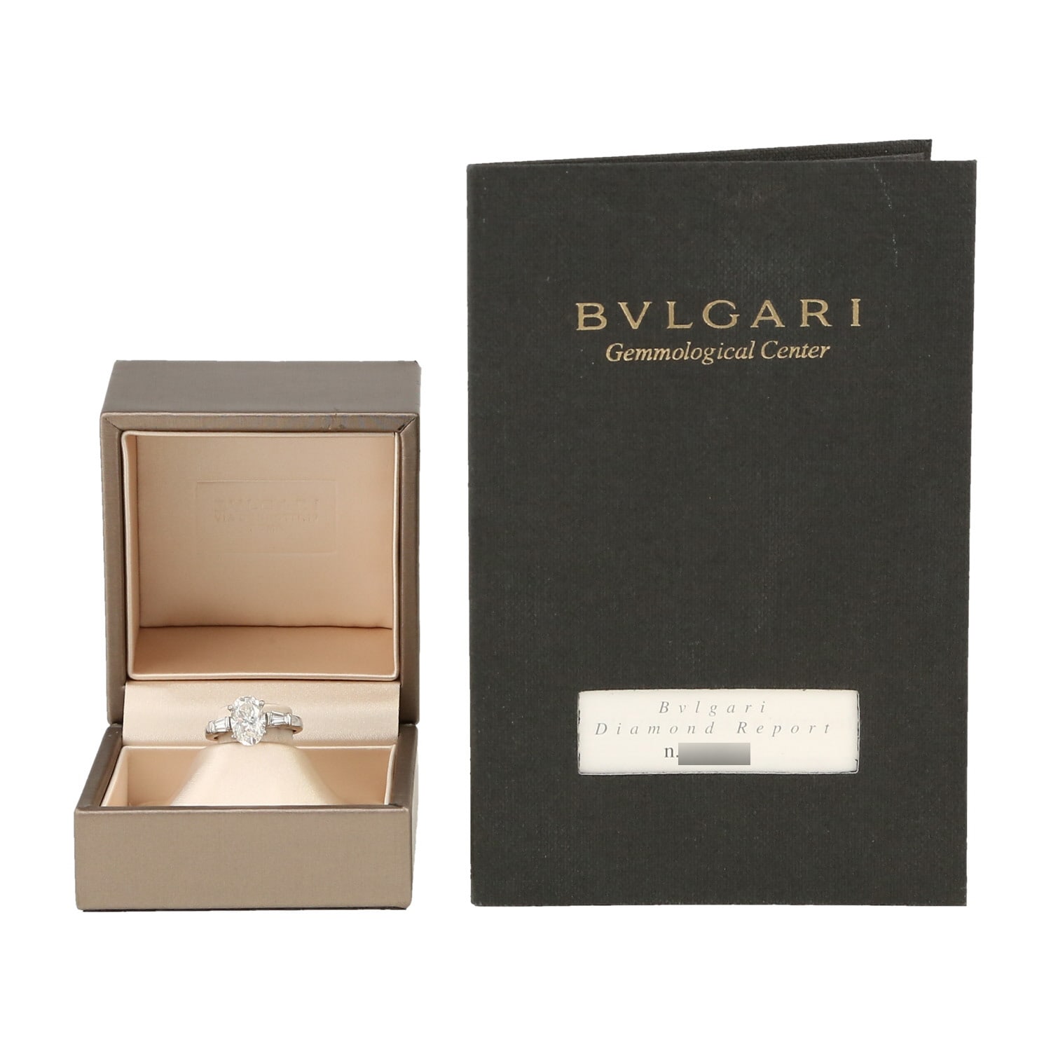 Bulgari ring in platinium and diamonds (1.57 ct.) — view 3