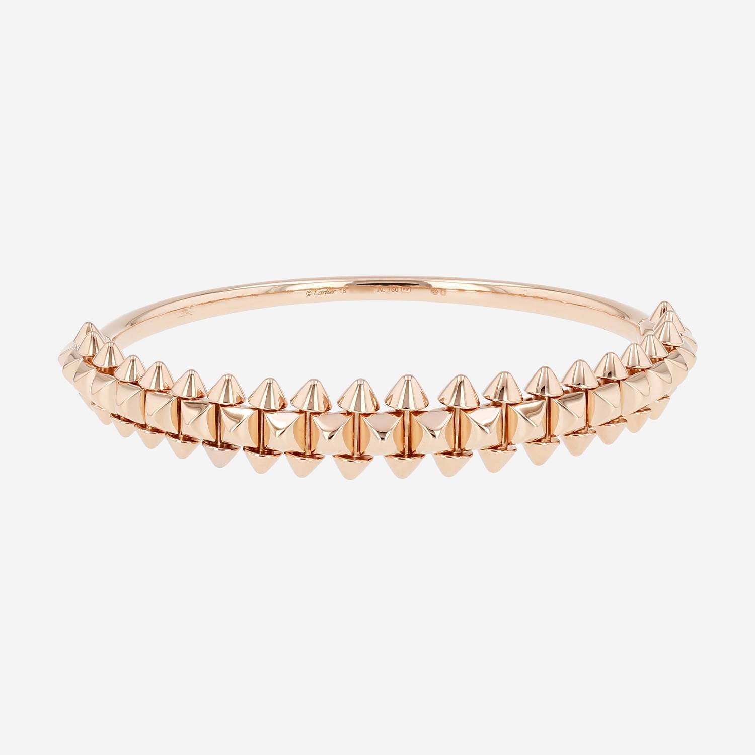 Cartier Clash De Cartier large model bracelet in pink gold, size 18