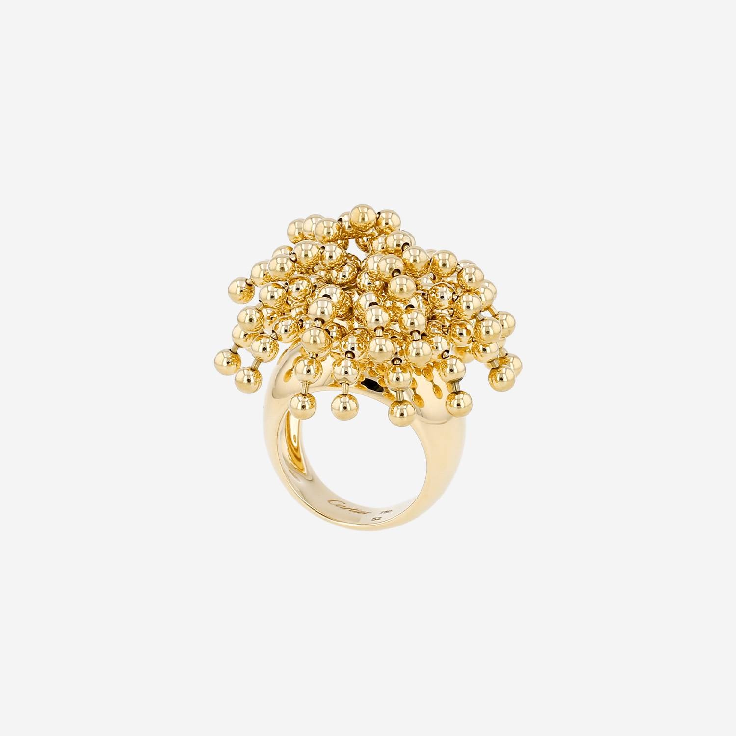 Cartier Perruque ring in yellow gold