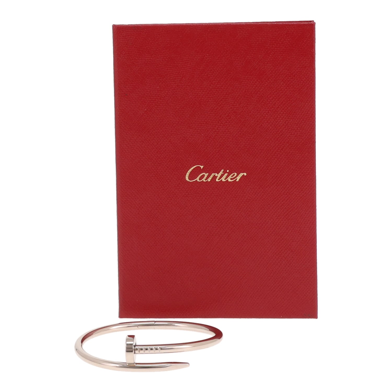 Cartier Juste un clou bracelet in white gold — view 3