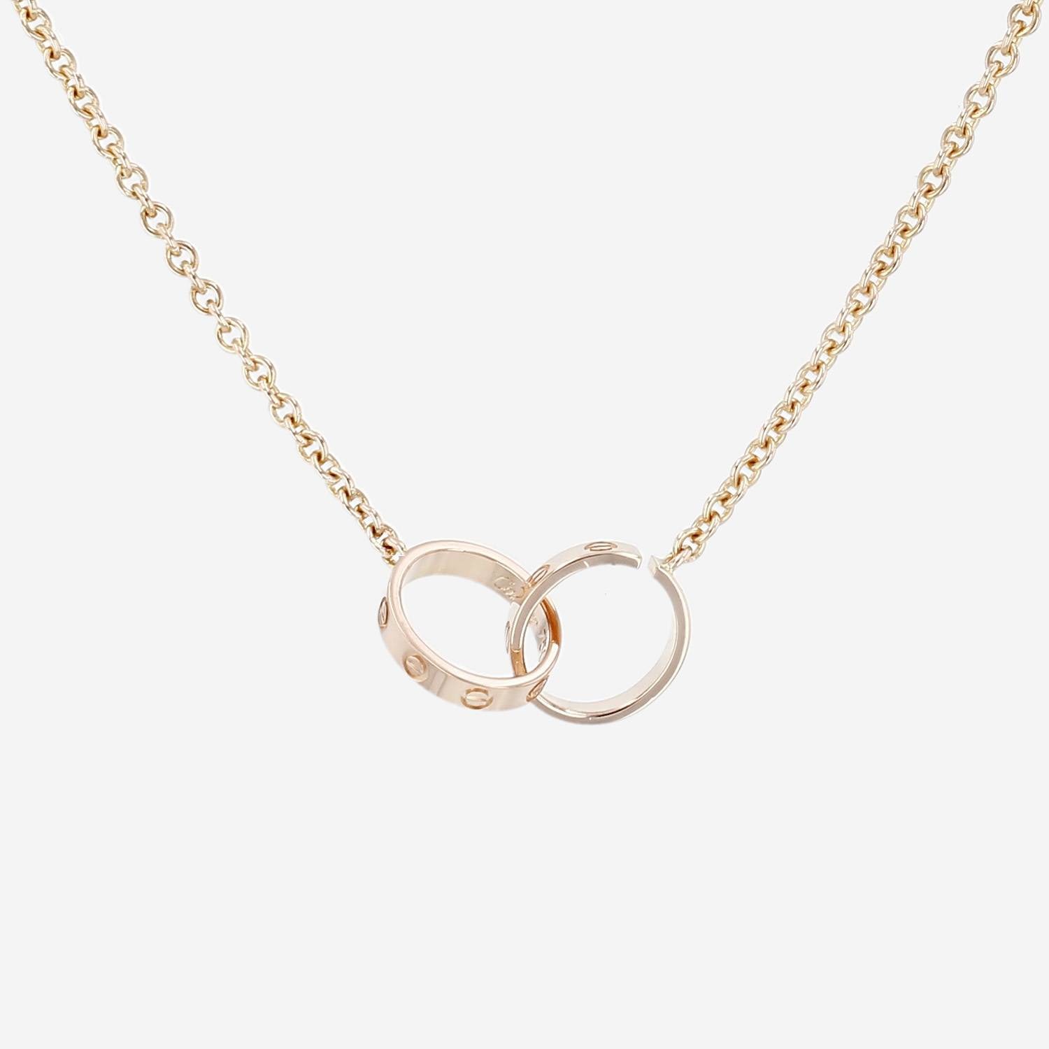 Cartier Love necklace in rose gold