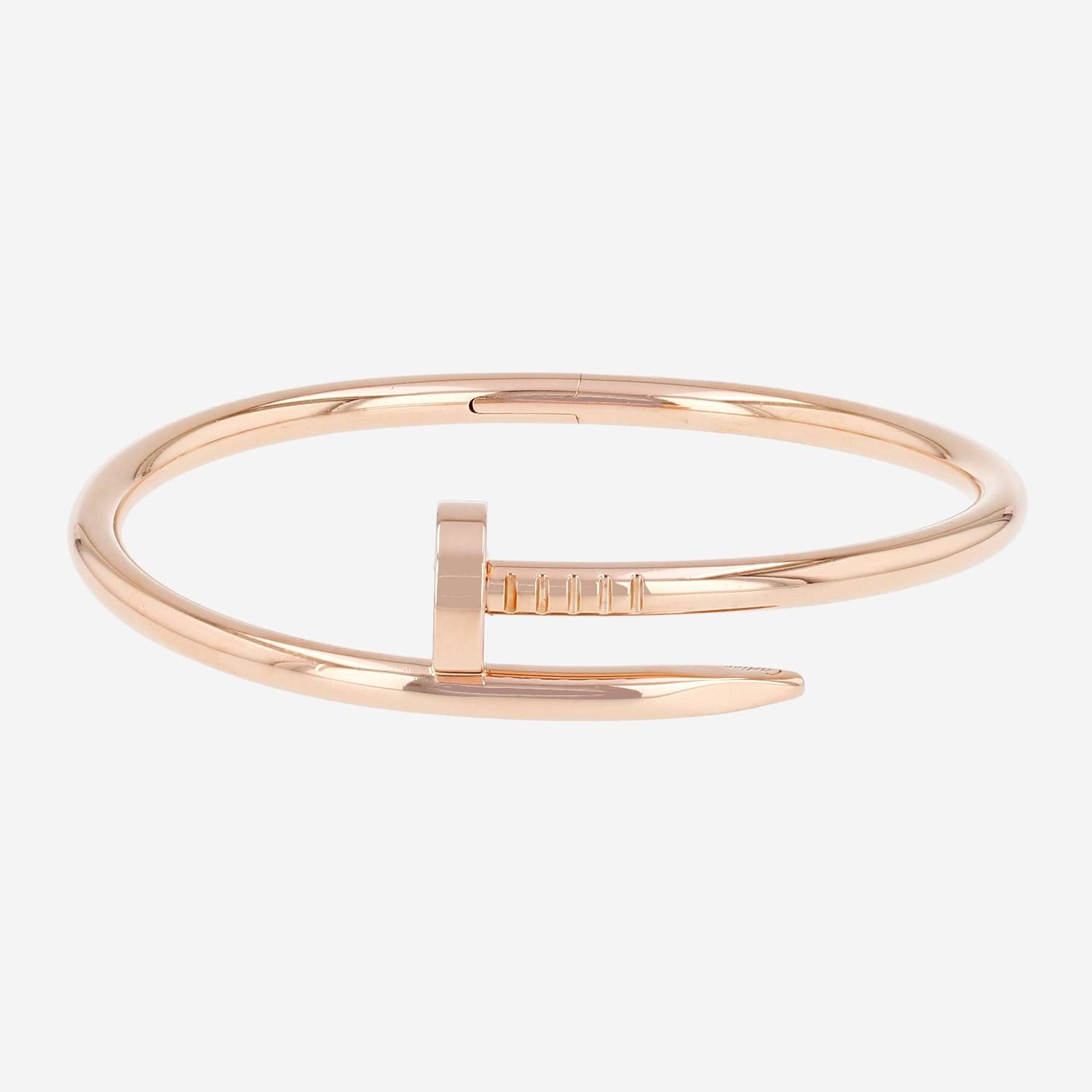 Cartier Juste un clou rose gold bracelet, size 16