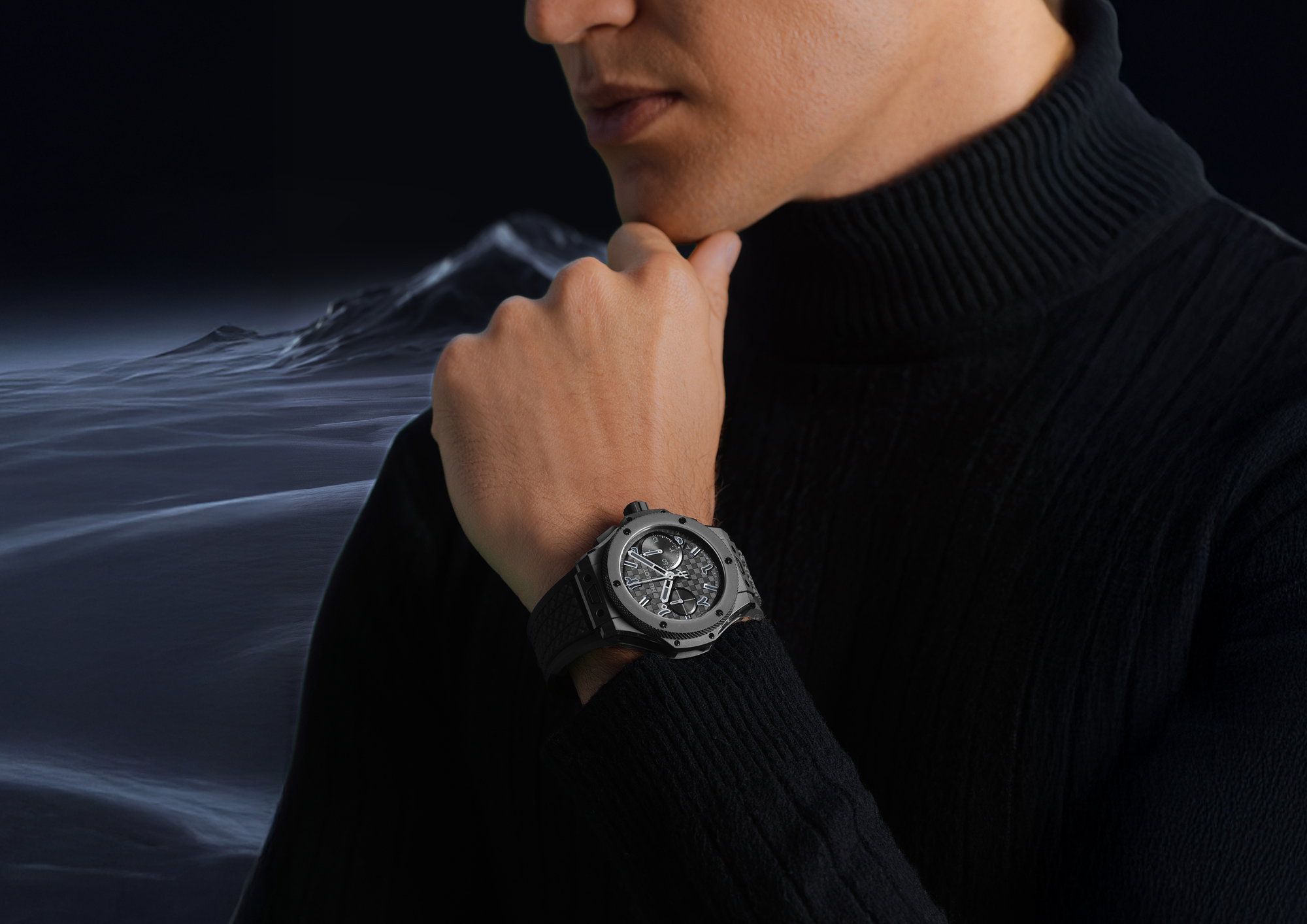 Big Bang All Black Ahmed Seddiqi 75th Anniversary — view 3