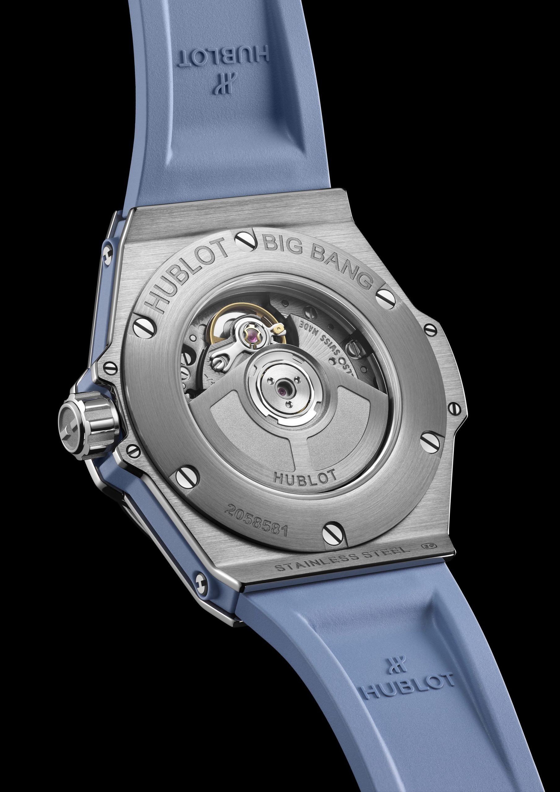 Big Bang One Click Coal Blue Diamonds — view 3