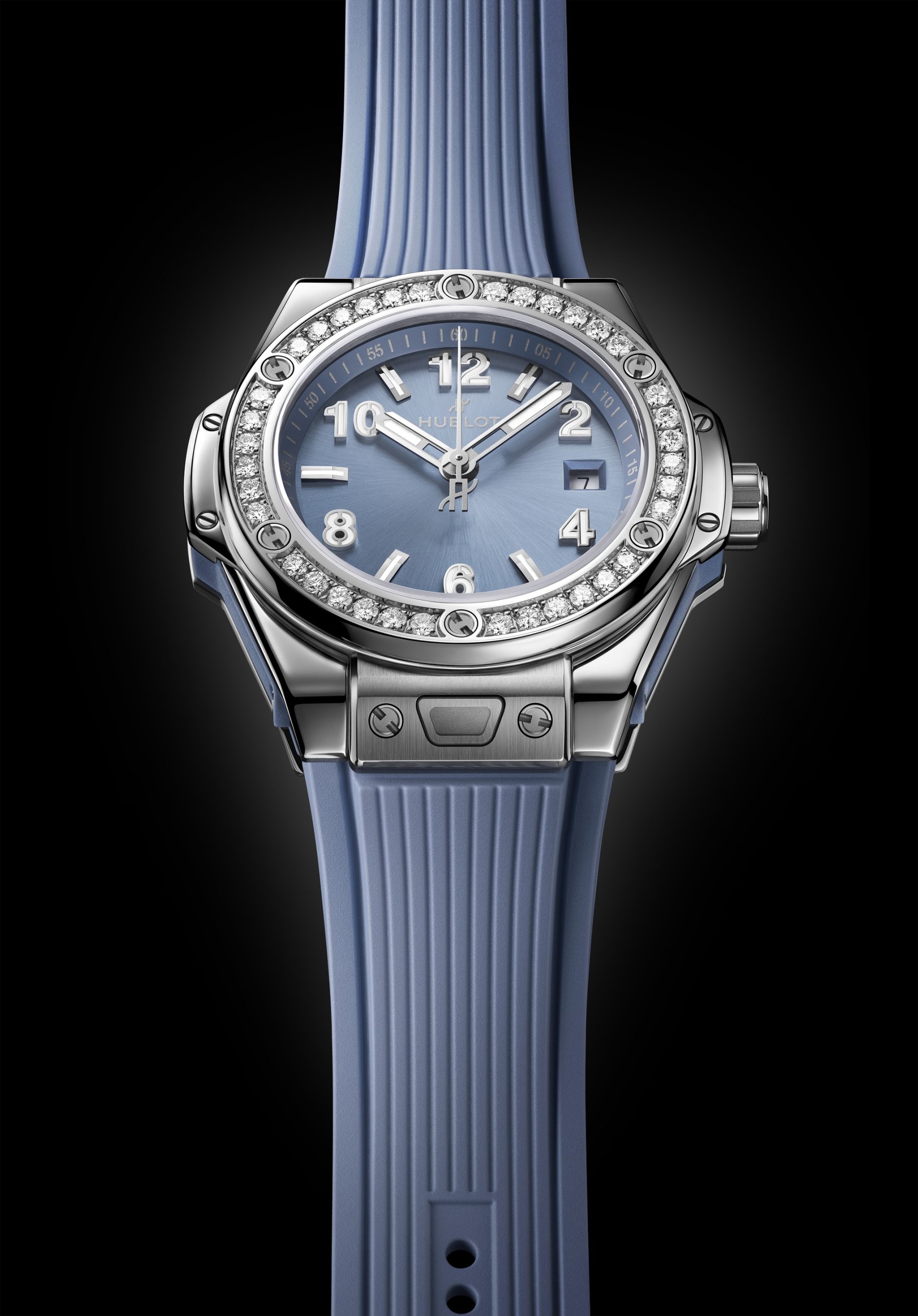 Big Bang One Click Coal Blue Diamonds — view 4