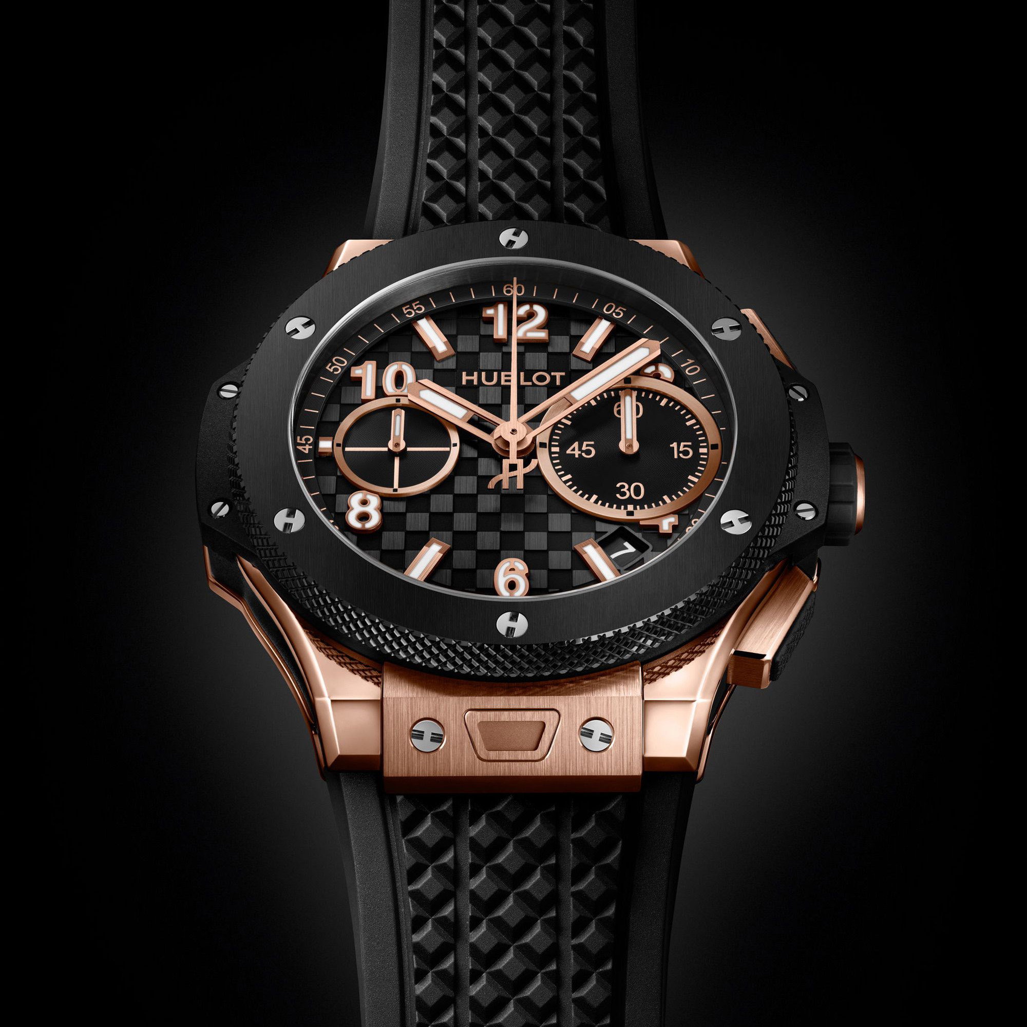 Big Bang Original Unico King Gold Ceramic — view 3
