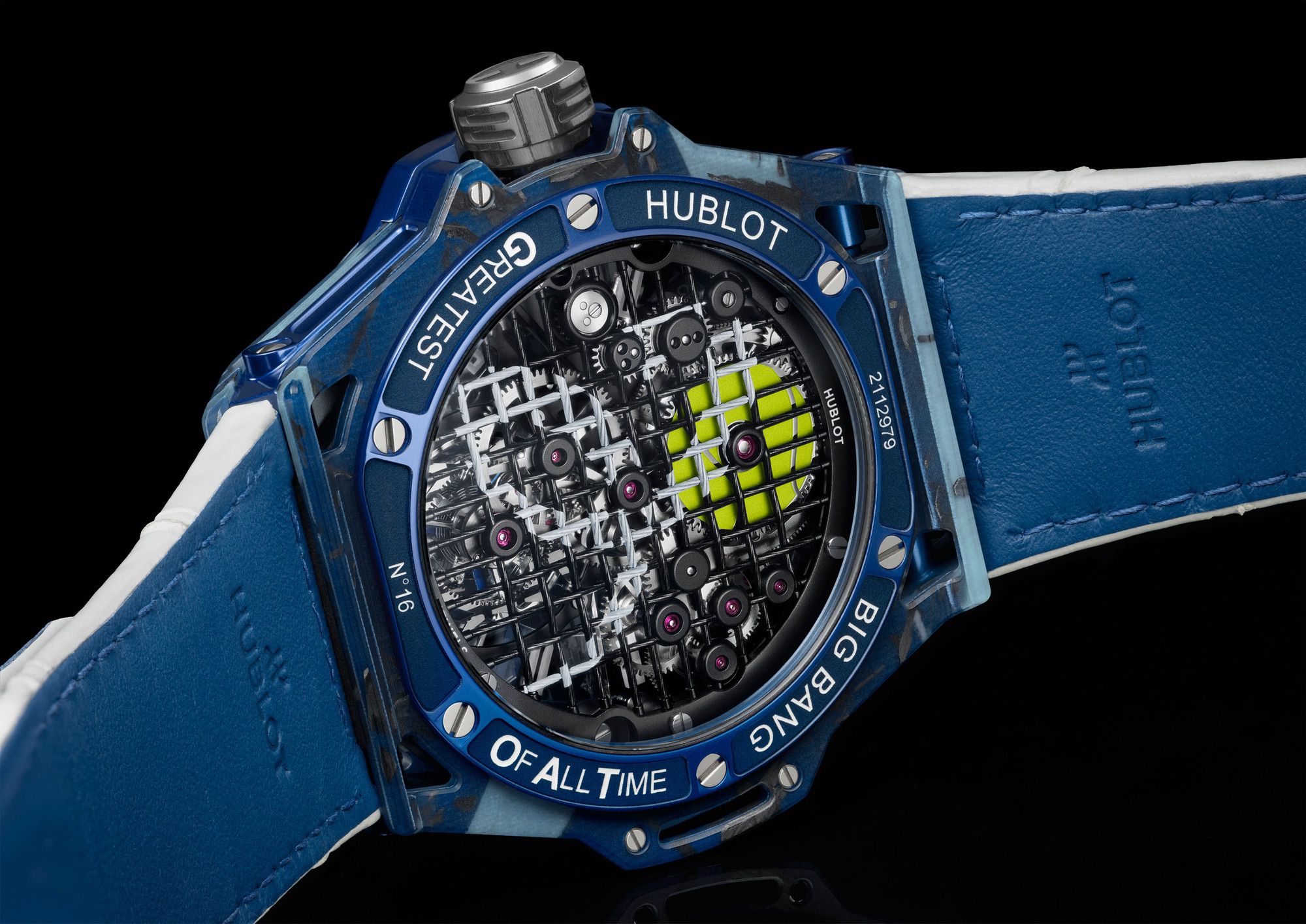 Big Bang Tourbillon Novak Djokovic Goat Edition Blue — view 3
