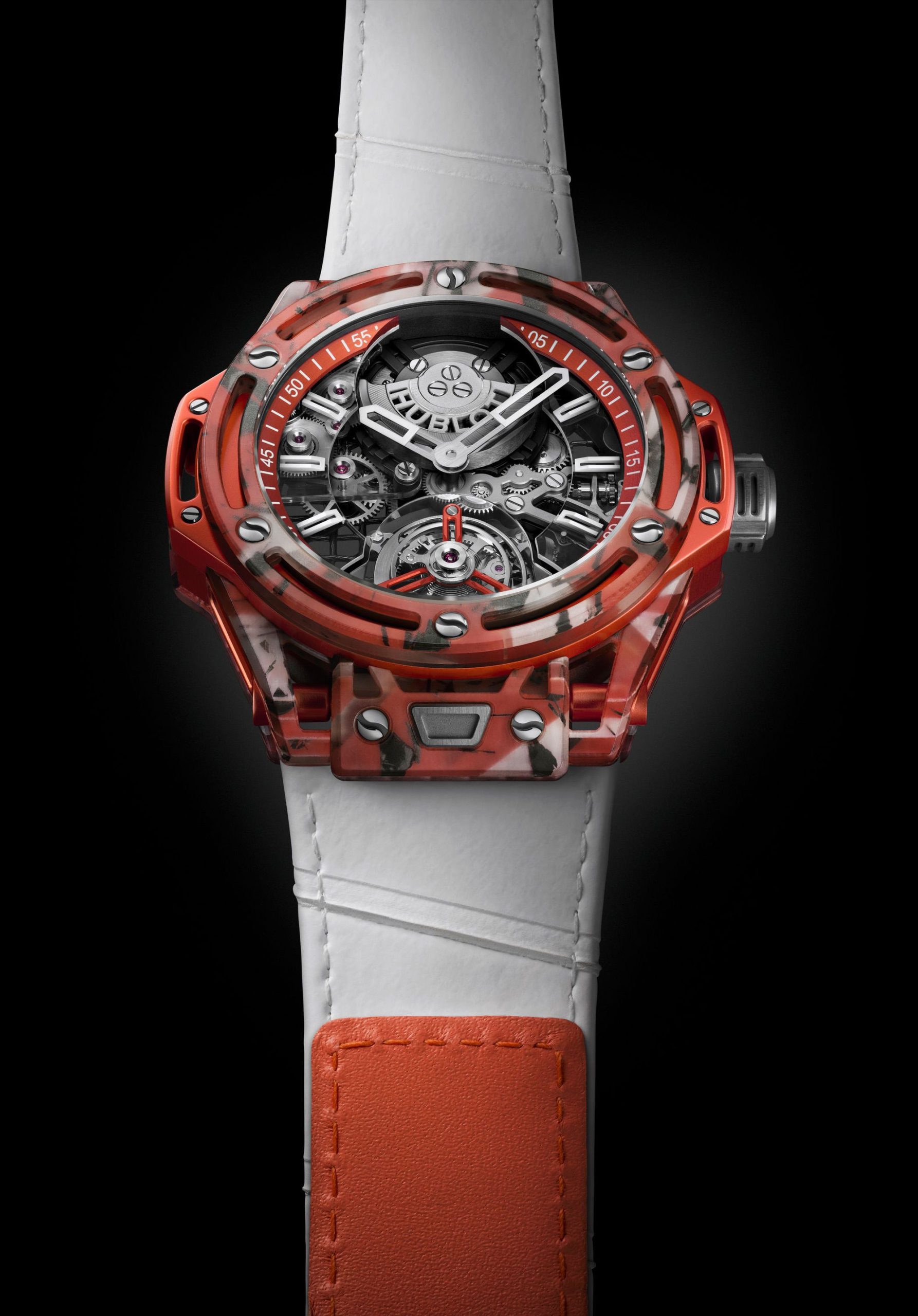 Big Bang Tourbillon Novak Djokovic Goat Edition Orange — view 3