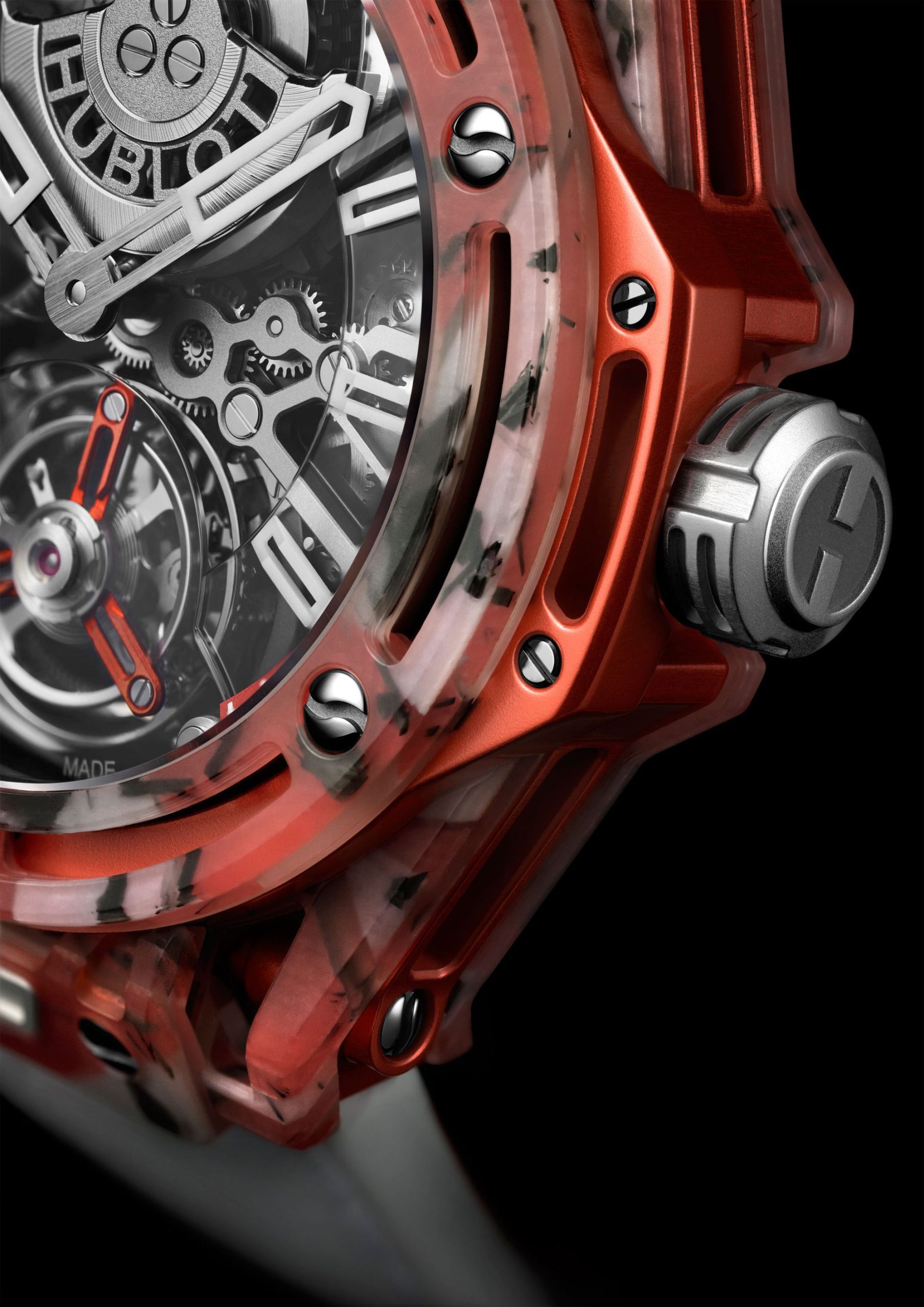 Big Bang Tourbillon Novak Djokovic Goat Edition Orange — view 4