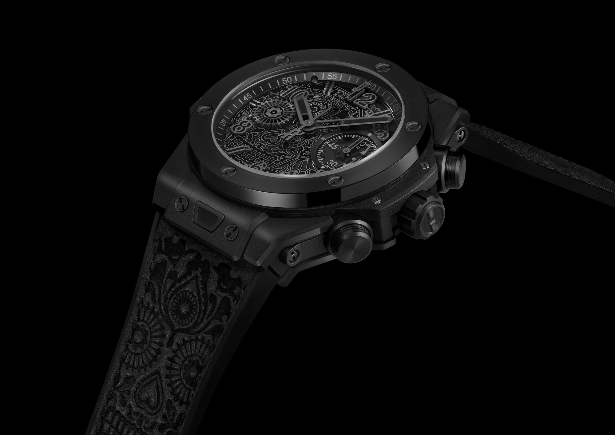 Big Bang Unico Calavera All Black — view 2