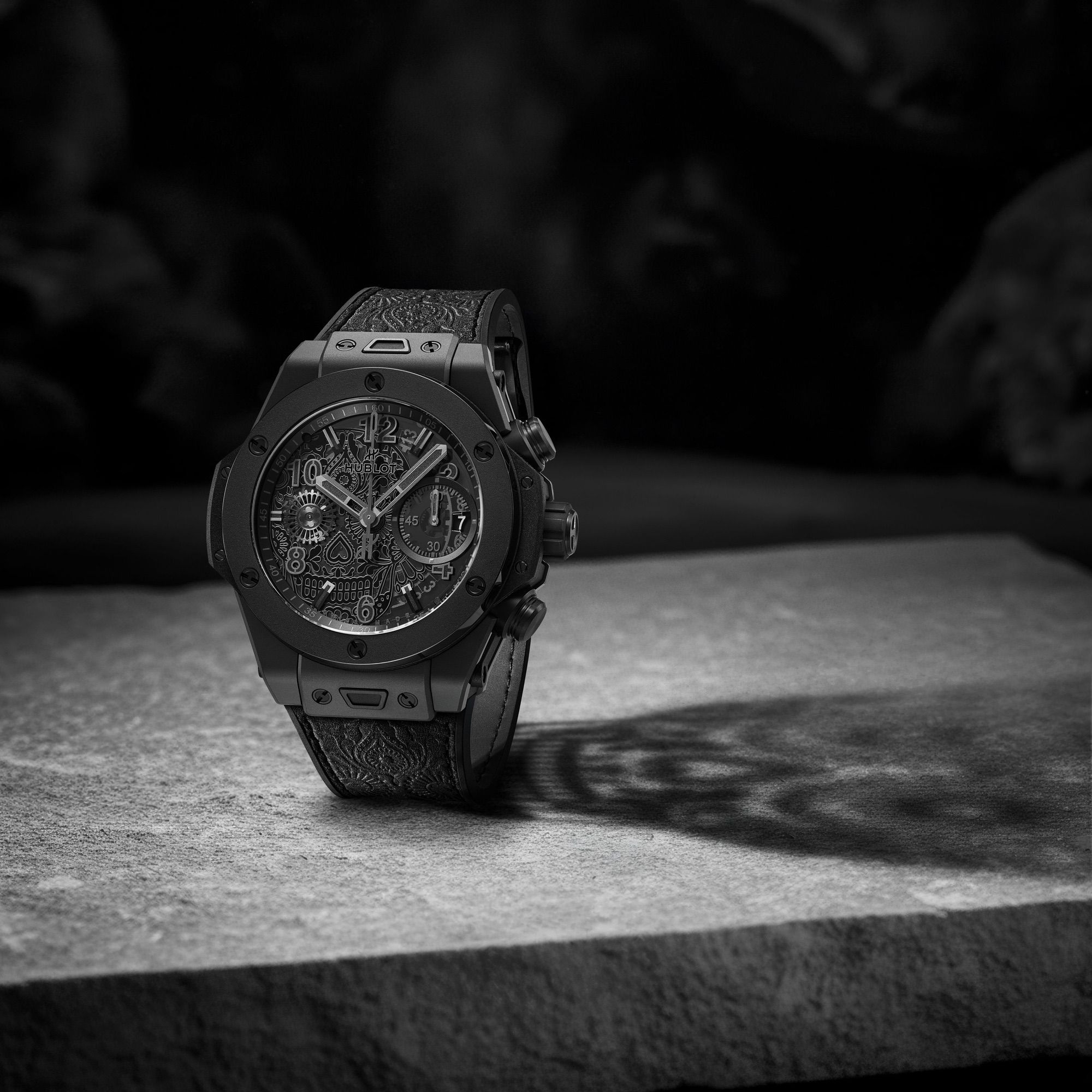 Big Bang Unico Calavera All Black — view 3
