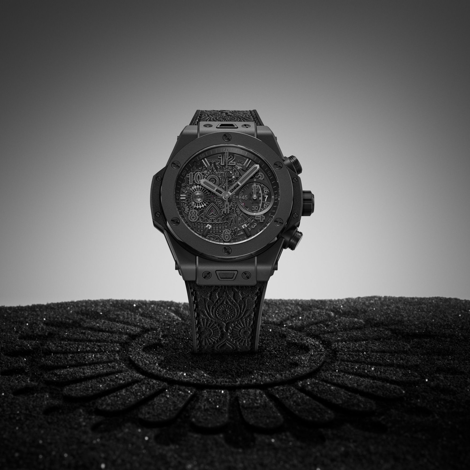 Big Bang Unico Calavera All Black — view 4