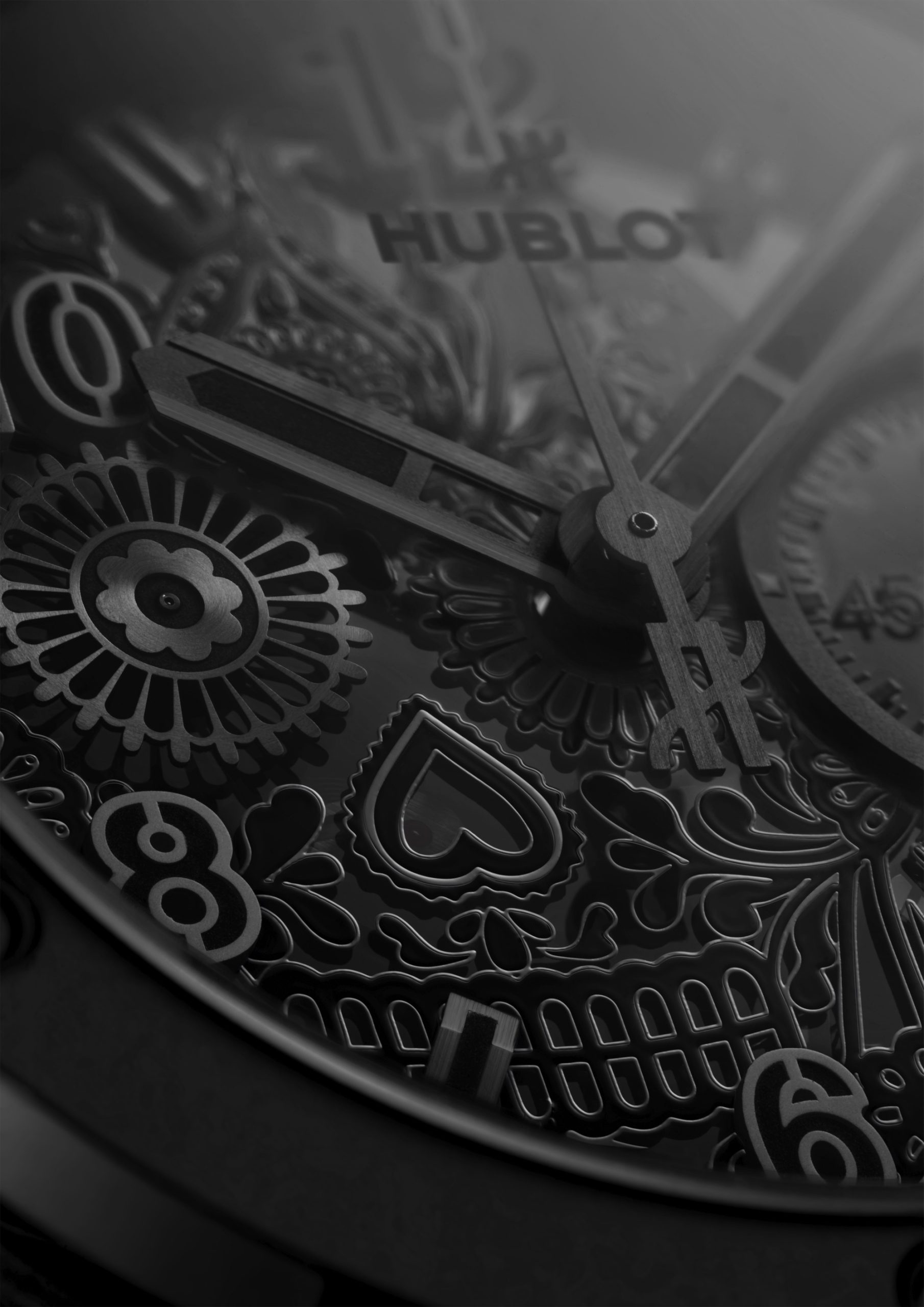 Big Bang Unico Calavera All Black — view 5