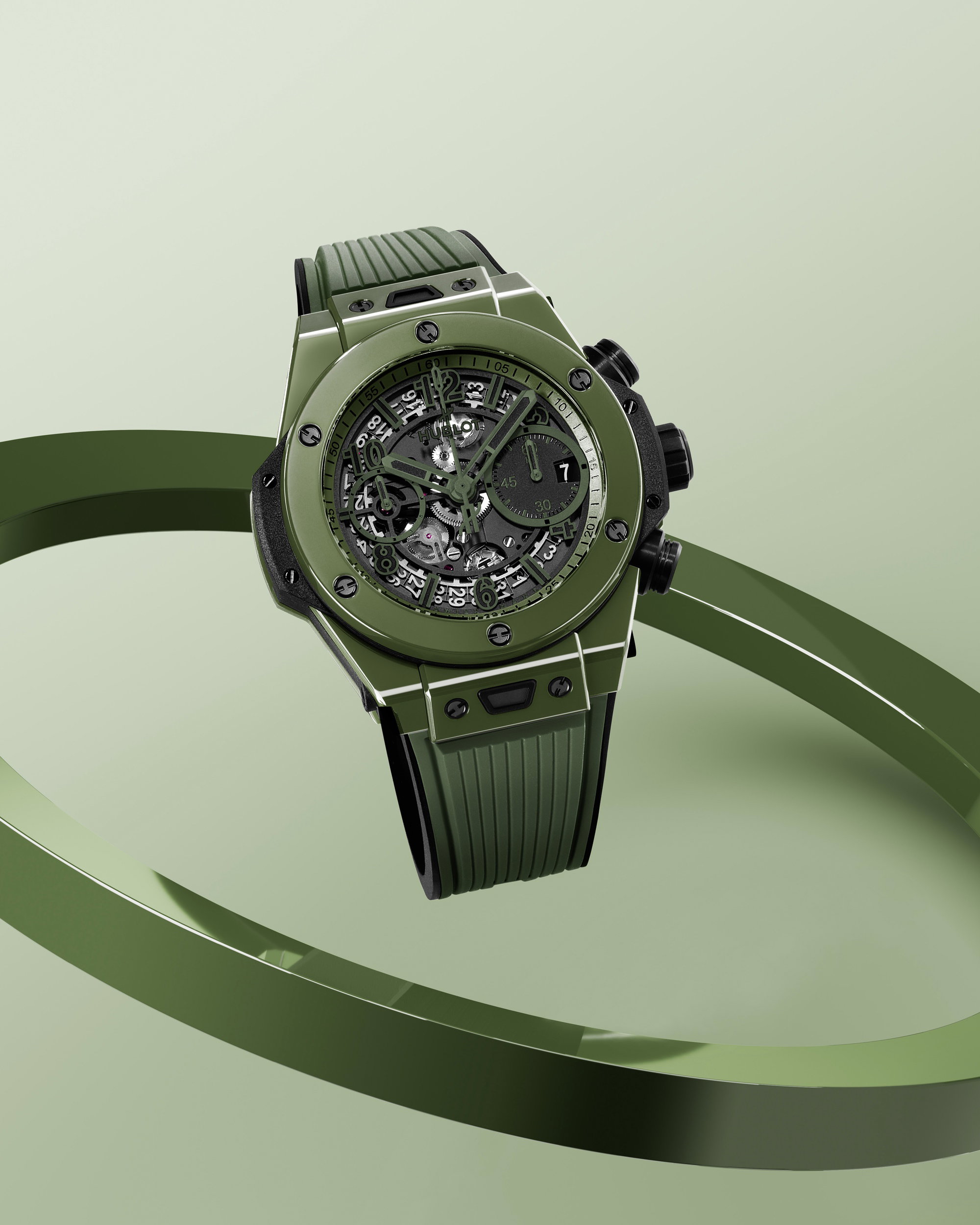 Big Bang Unico Dark Green Ceramic — view 2