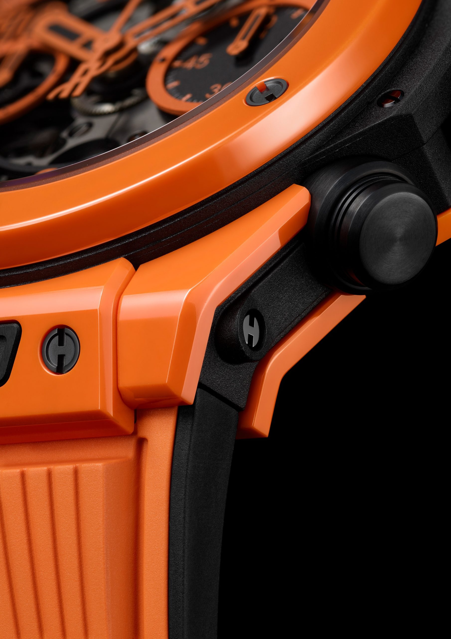 Big Bang Unico Orange Ceramic — view 4