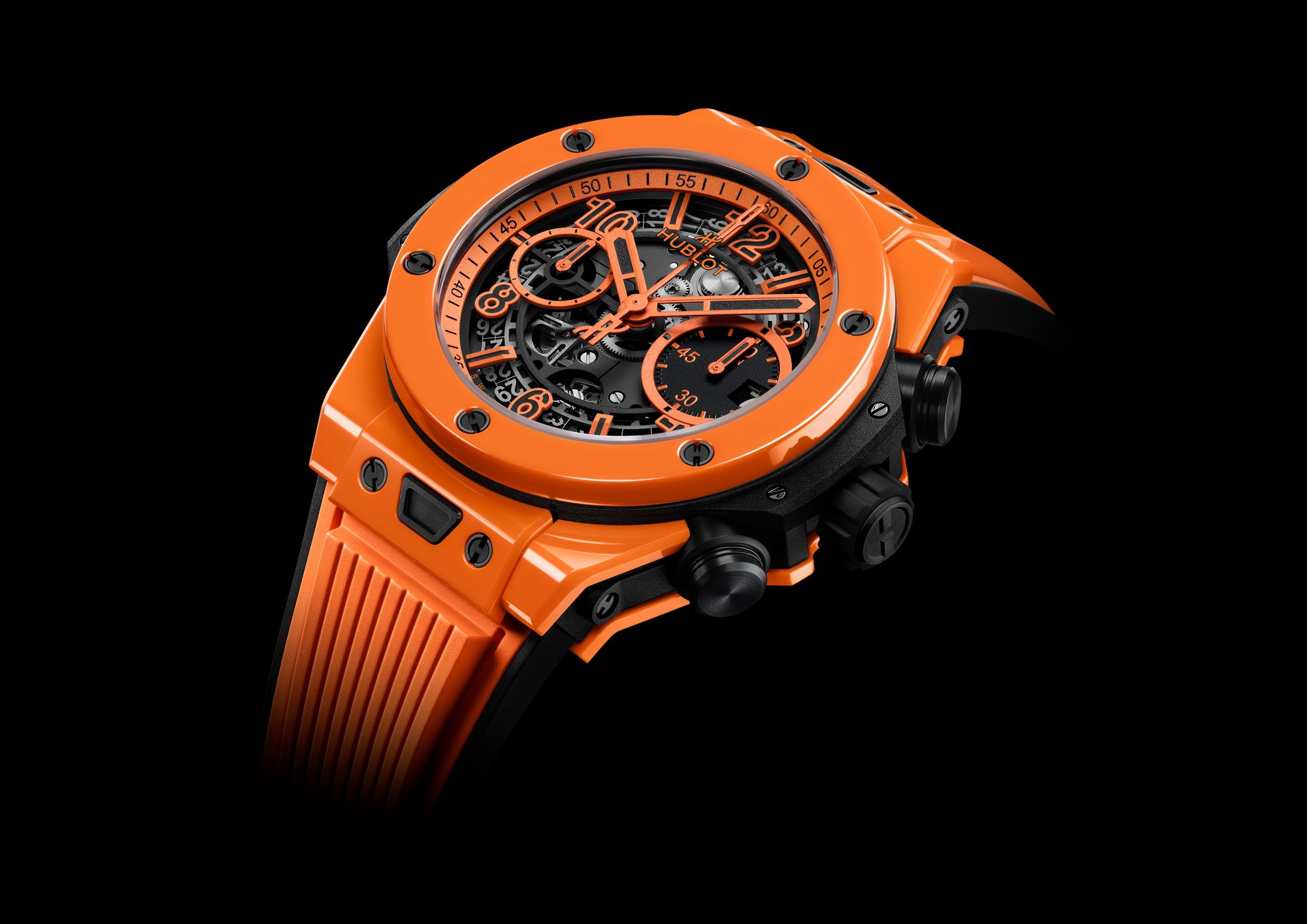 Big Bang Unico Orange Ceramic — view 6