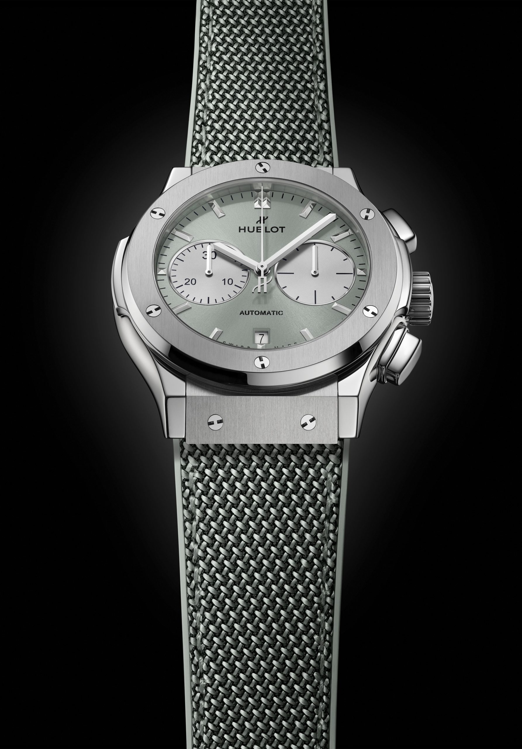 Classic Fusion Chronograph Titanium Sage Green — view 3