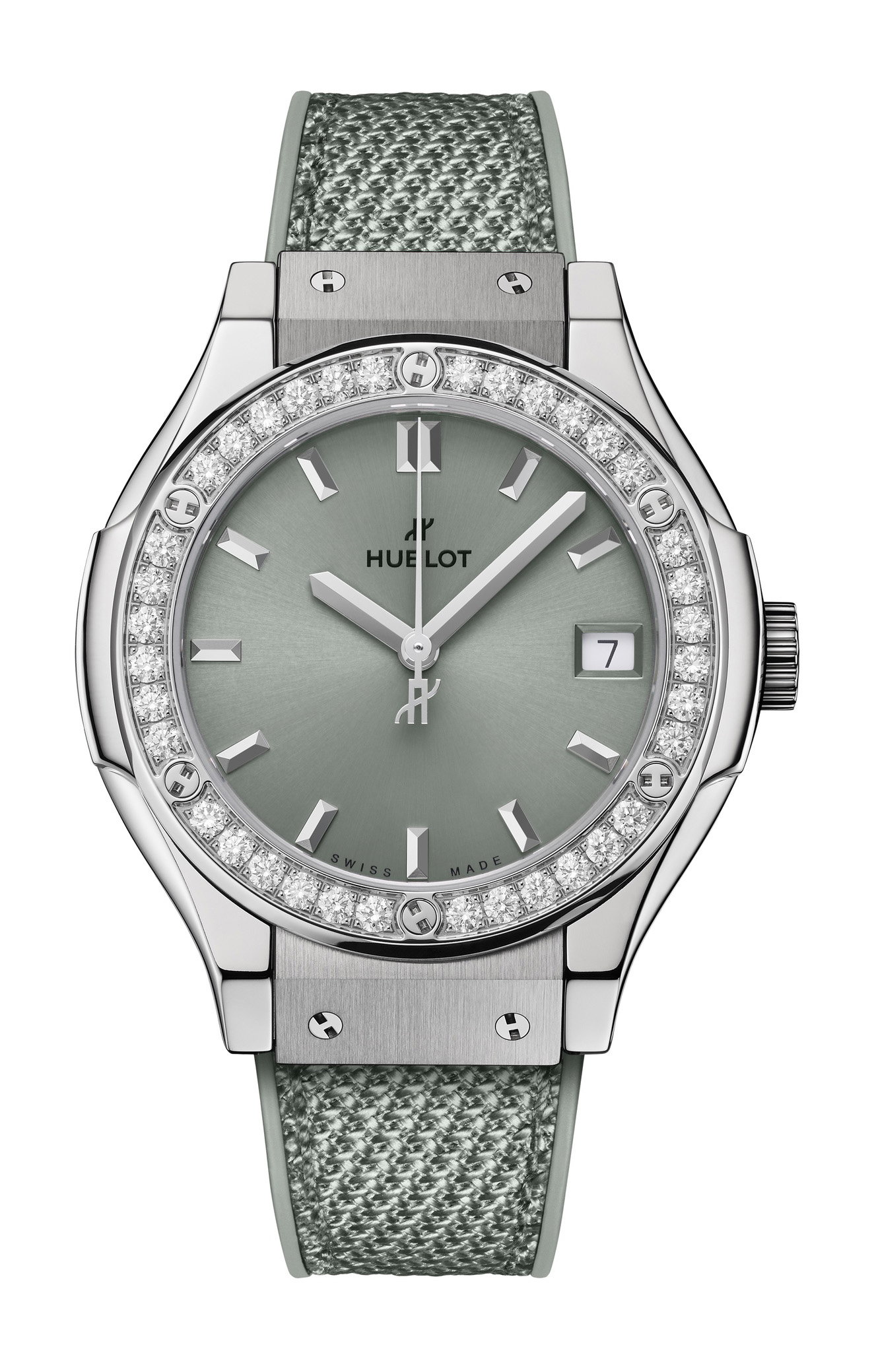 Classic Fusion Chronograph Titanium Sage Green — view 6